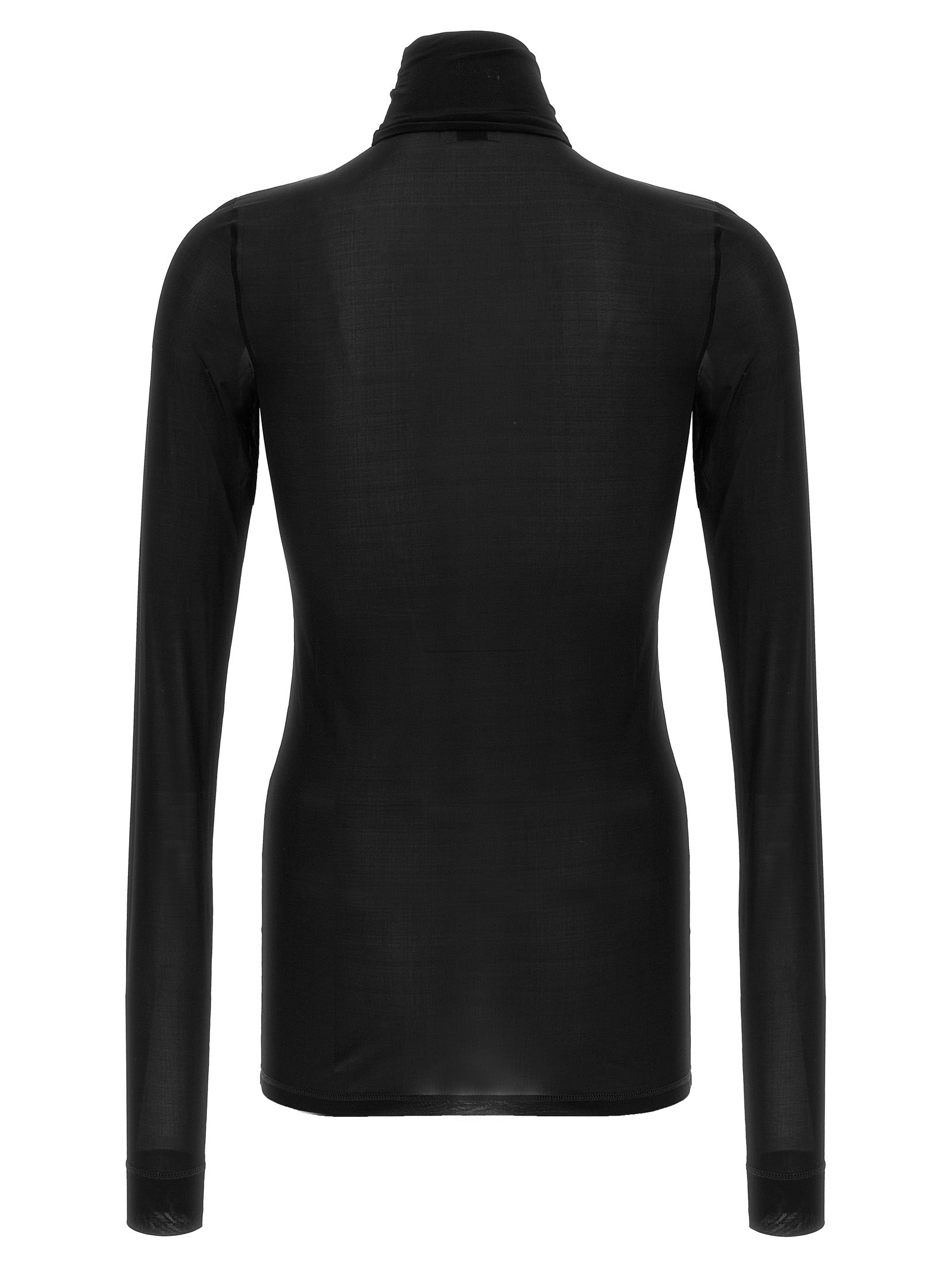 Saint Laurent Semi-Transparent Turtleneck Sweater