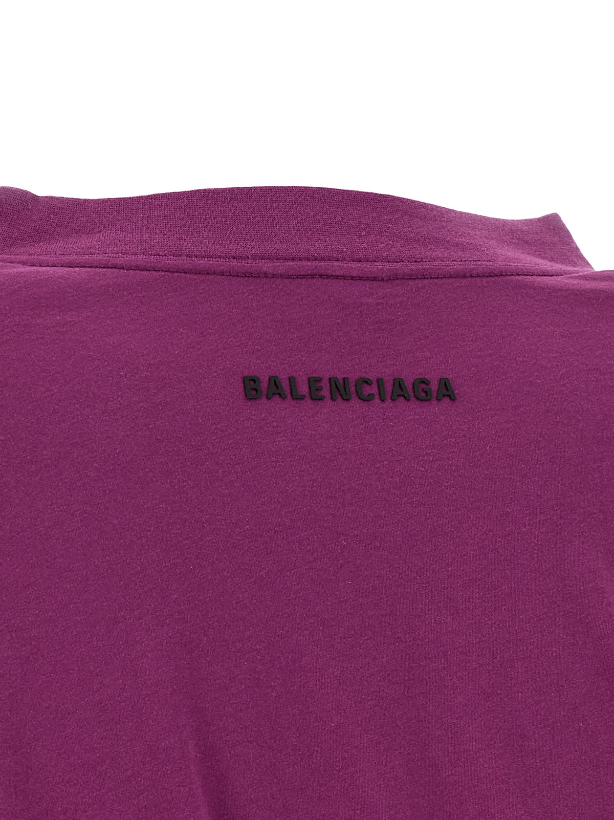 Balenciaga Pleated Pattern T-Shirt