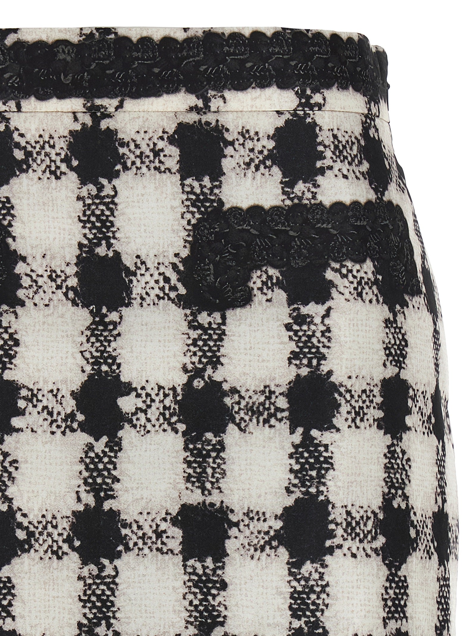 Moschino 'Texture' Print Mini Skirt