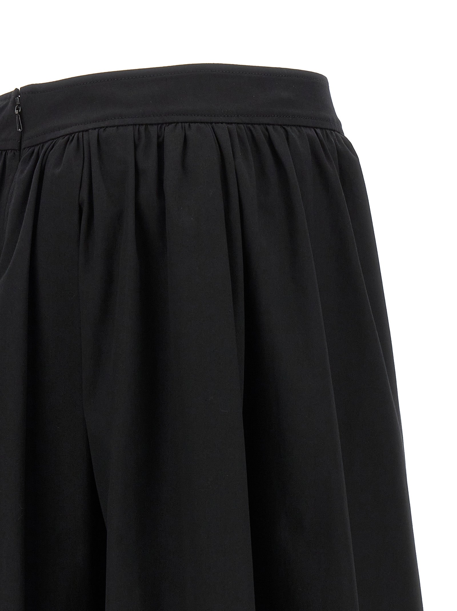 Moschino Pleated Midi Skirt