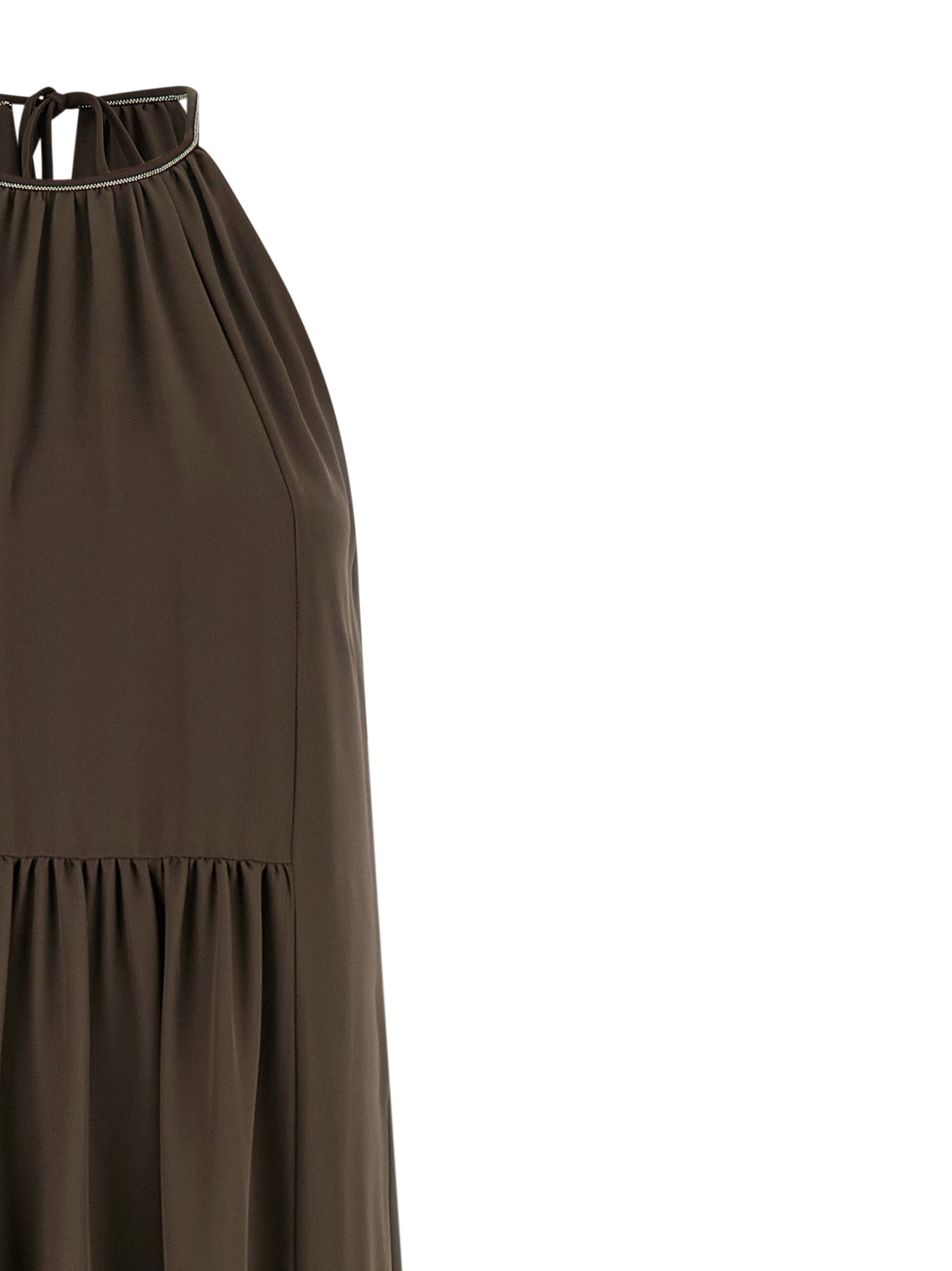 Peserico 'Punto Luce' Georgette Dress