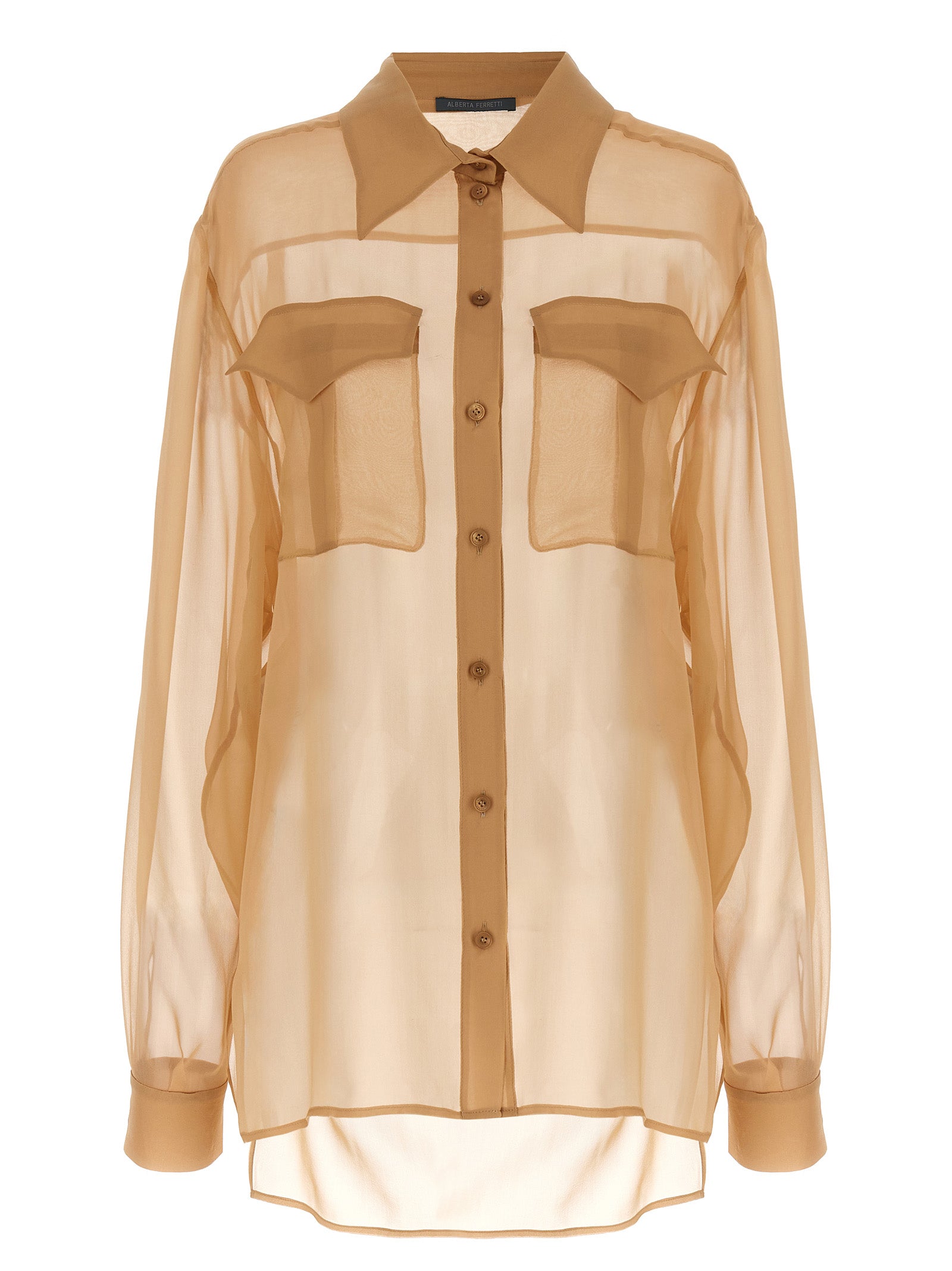 Alberta Ferretti Chiffon Shirt