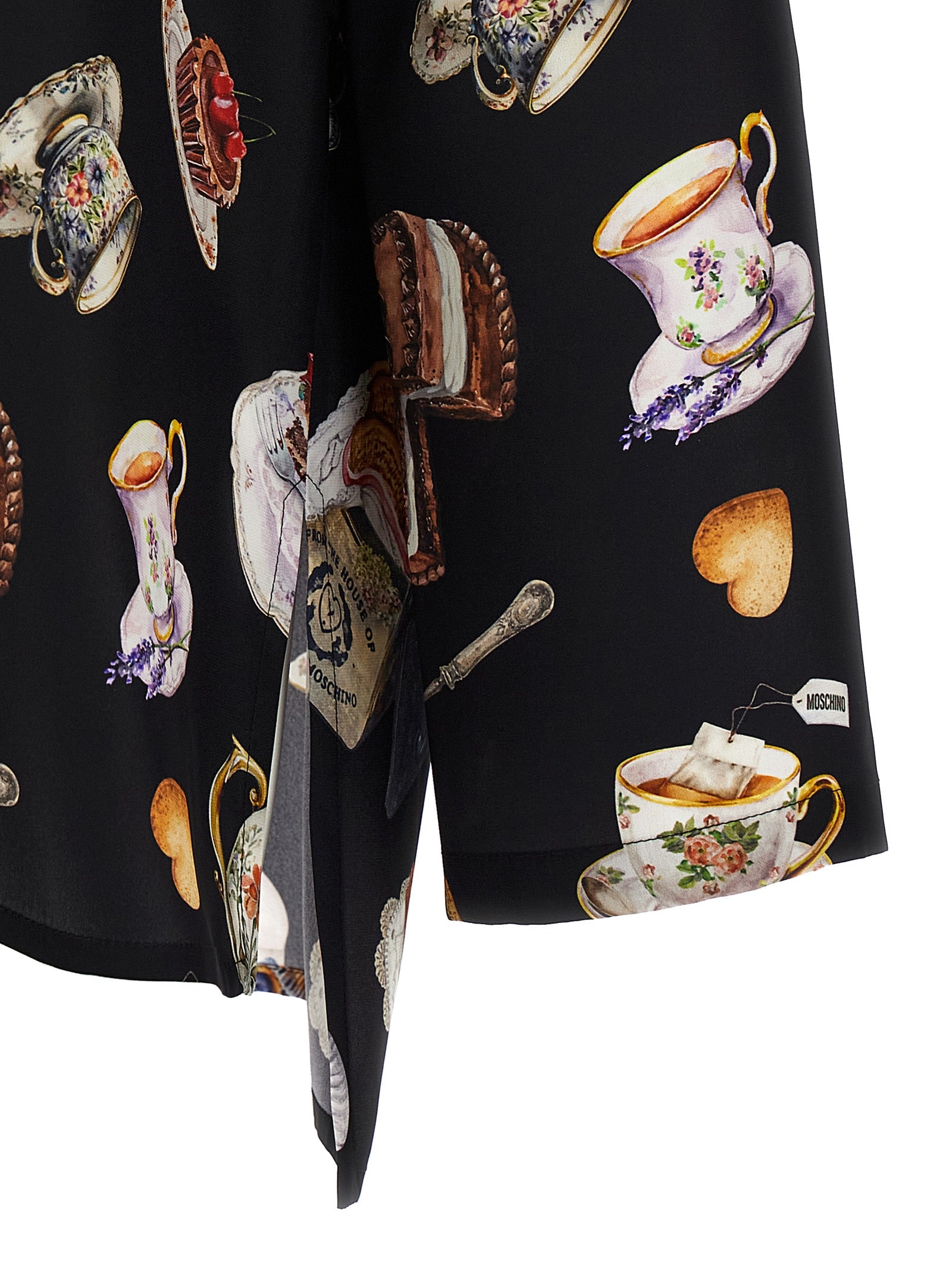 Moschino 'Tea Time' Print Shirt
