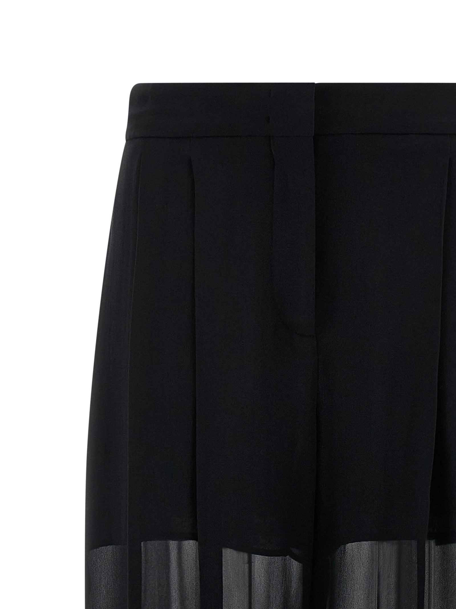 Alberta Ferretti Silk Pants