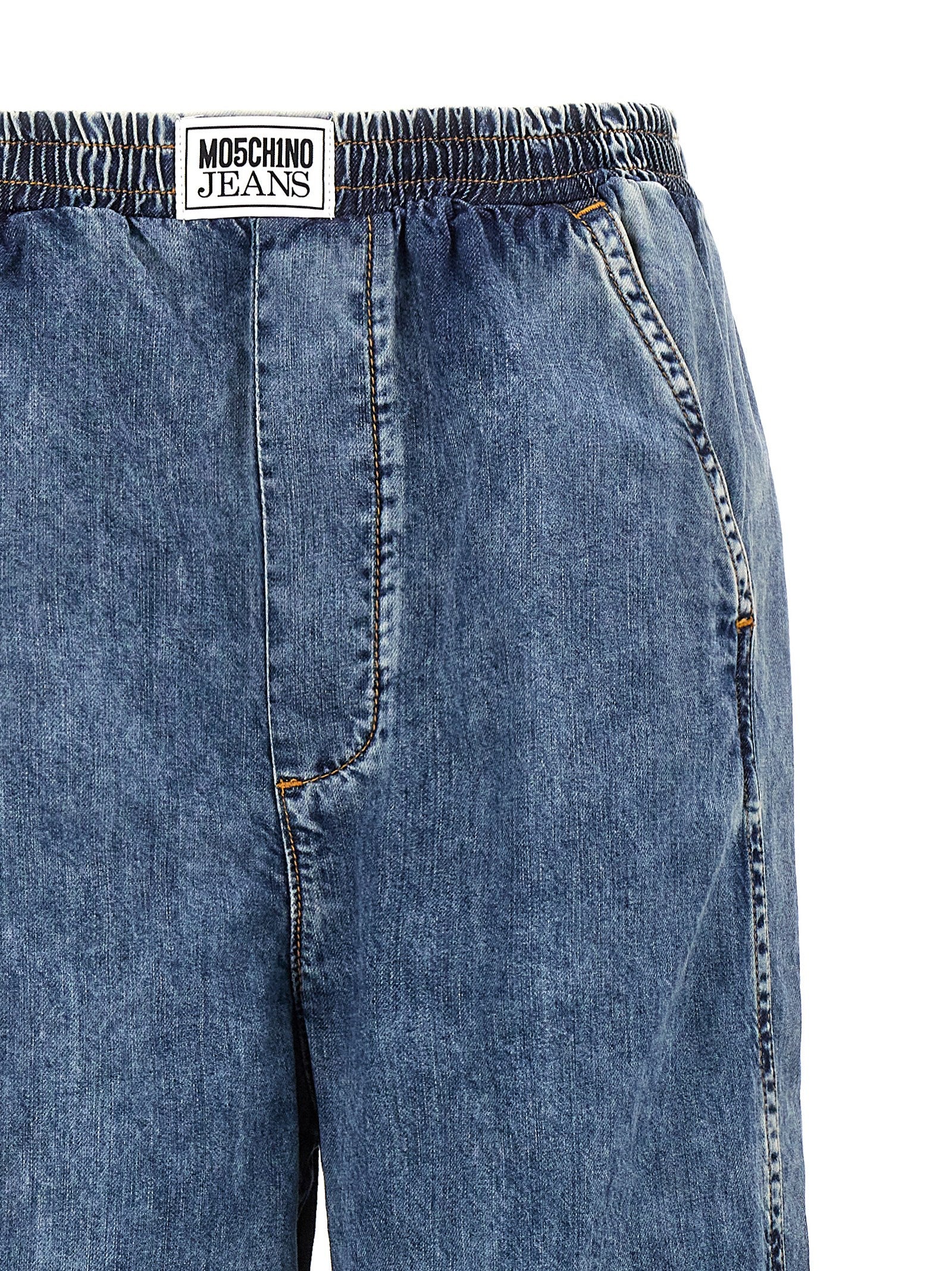 Mo5Ch1No Jeans Embroidery Jeans