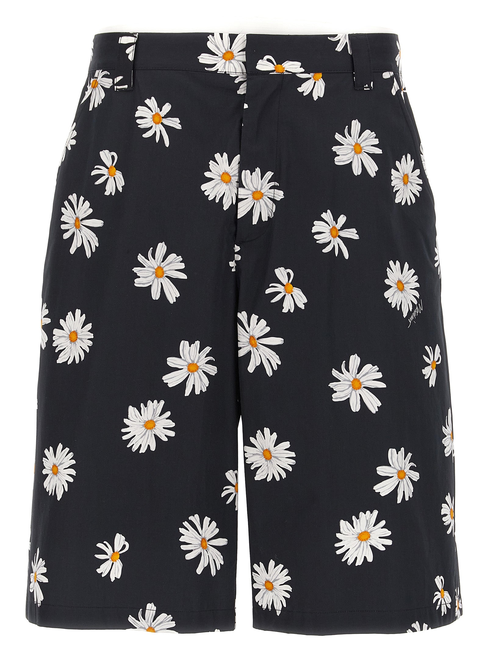 Moschino 'Margherite' Print Bermuda Shorts