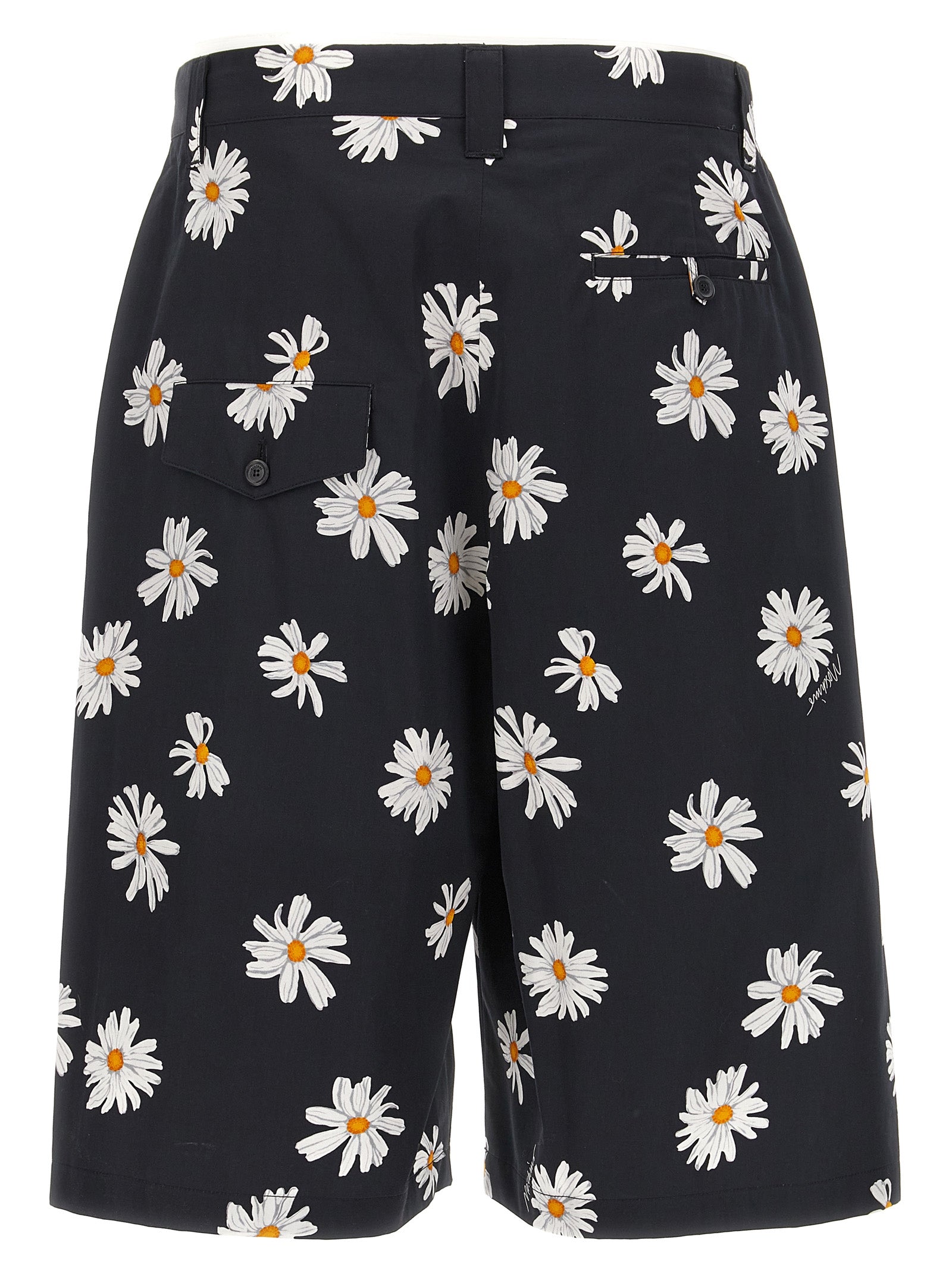 Moschino 'Margherite' Print Bermuda Shorts