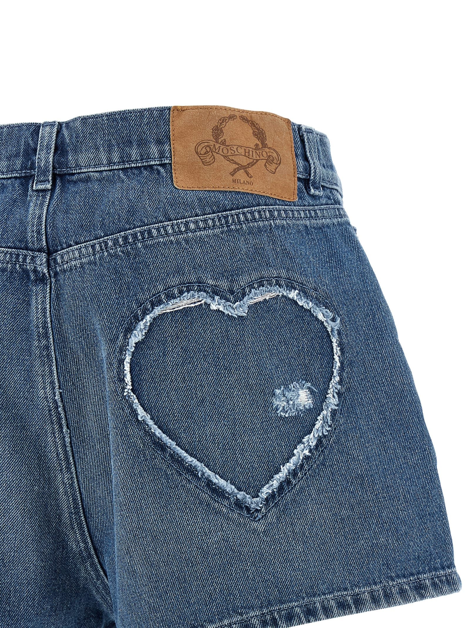 Moschino 'Heart' Shorts