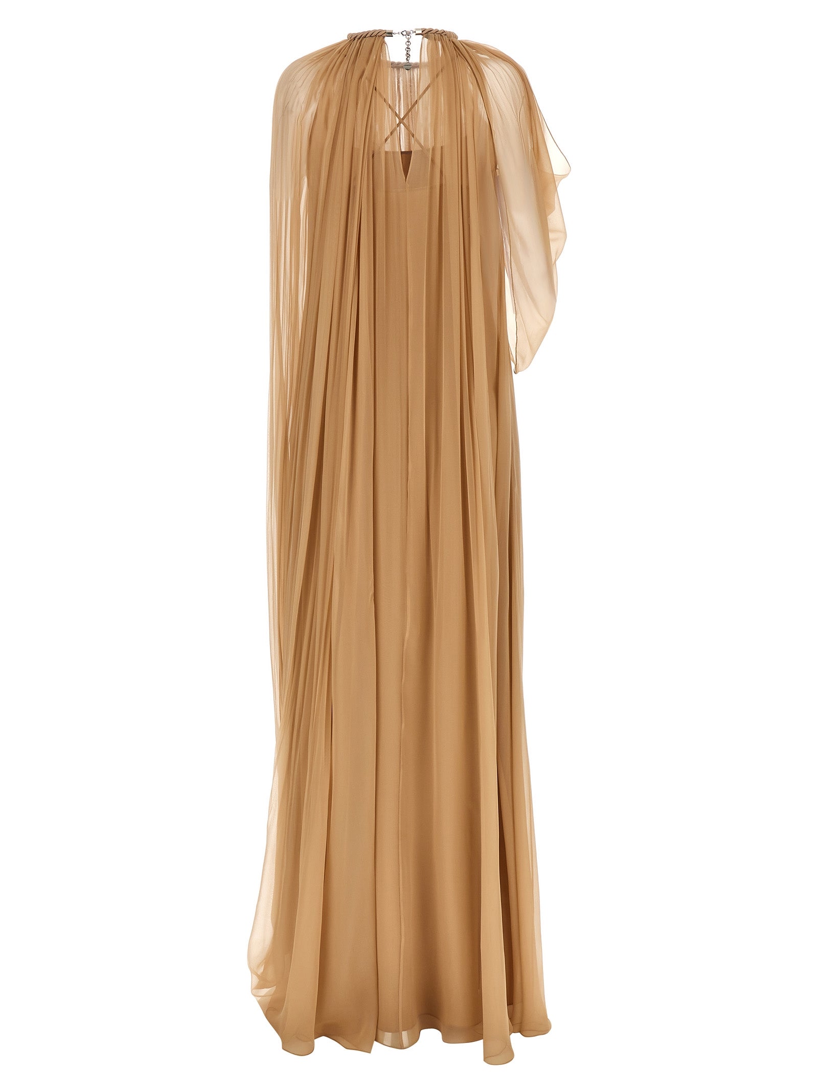 Alberta Ferretti Long Chiffon Dress