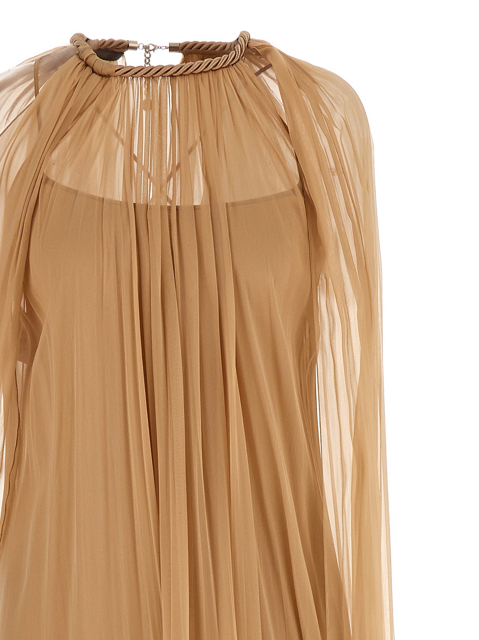 Alberta Ferretti Long Chiffon Dress