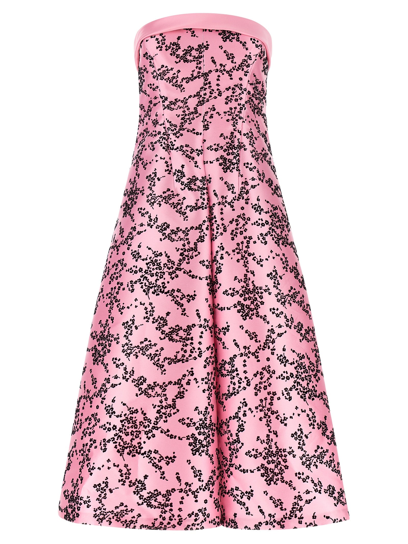 Alberta Ferretti 'Mikado Floreale' Dress