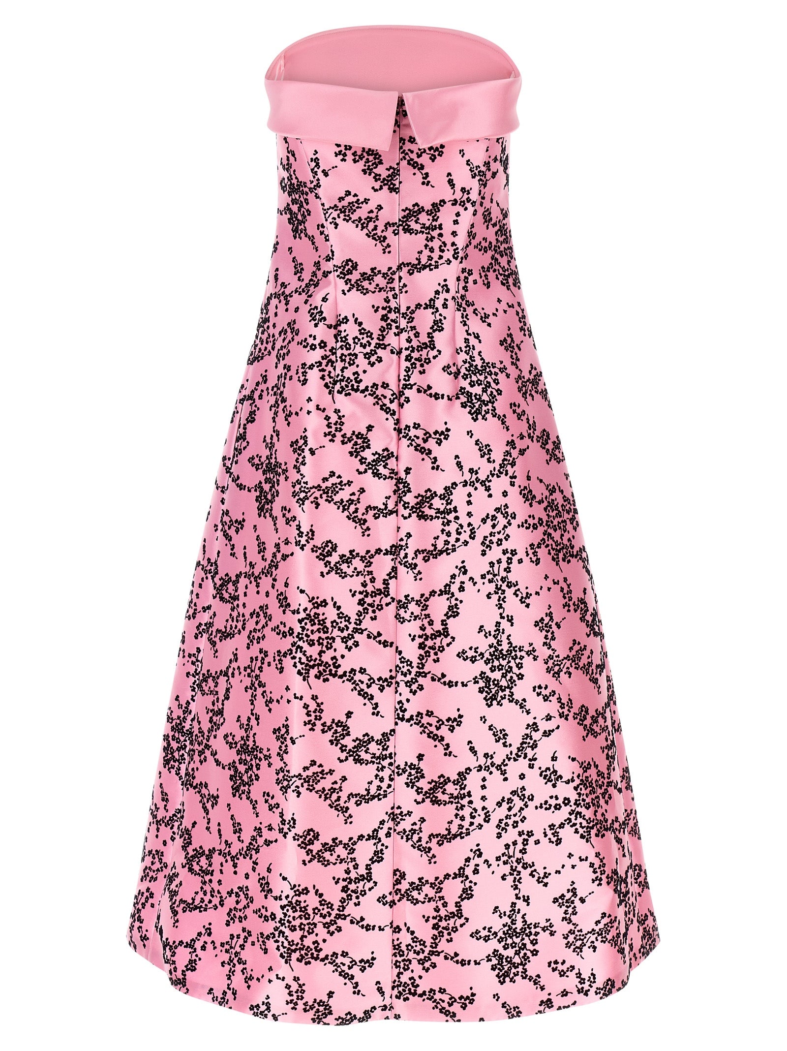 Alberta Ferretti 'Mikado Floreale' Dress