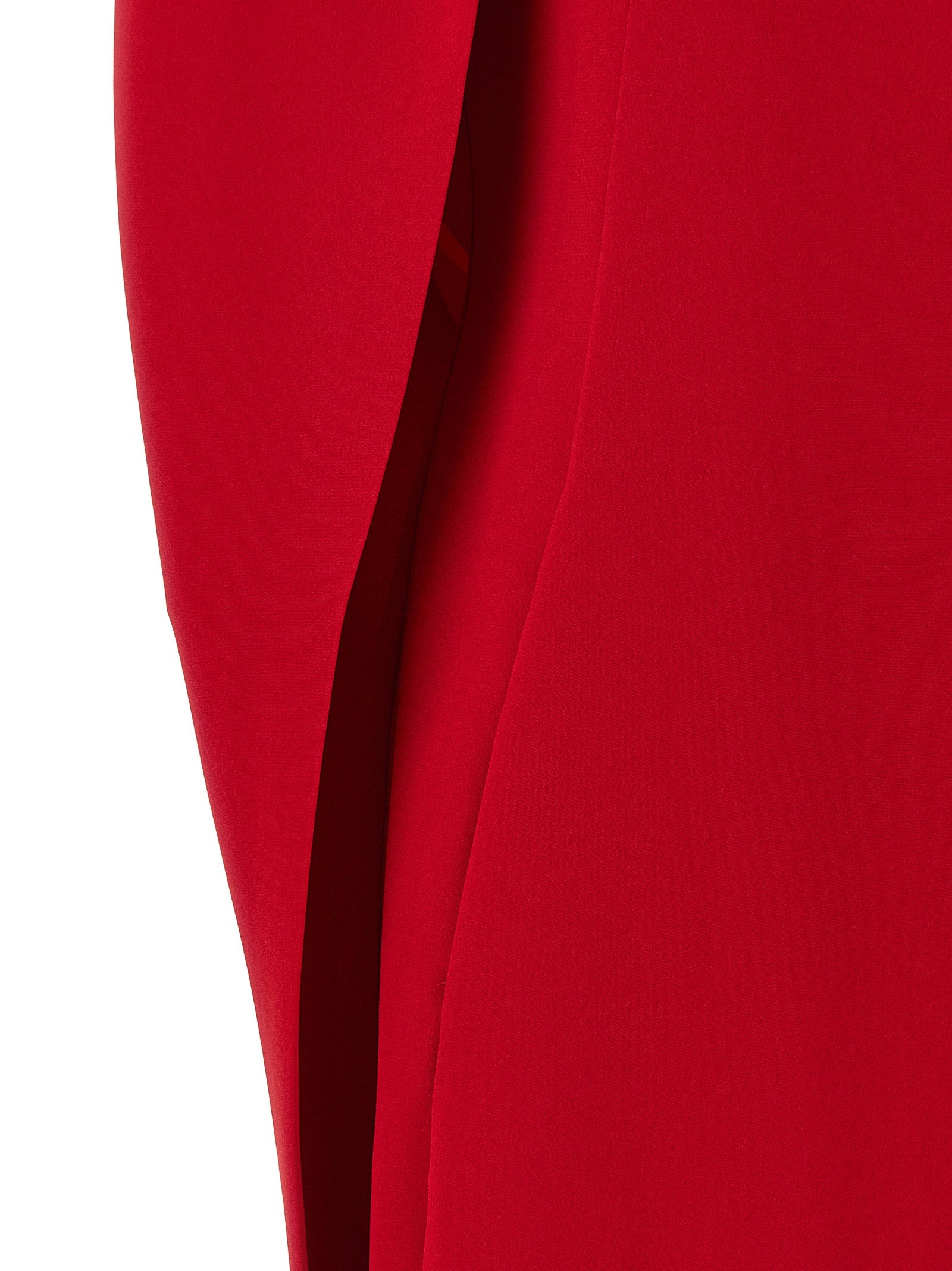 Alberta Ferretti Cape Dress