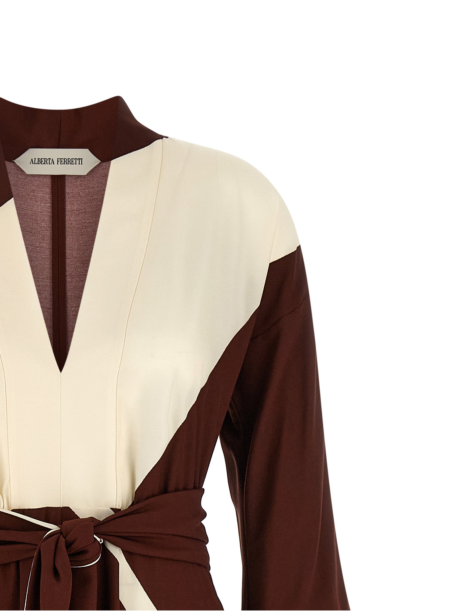 Alberta Ferretti Printed Dress