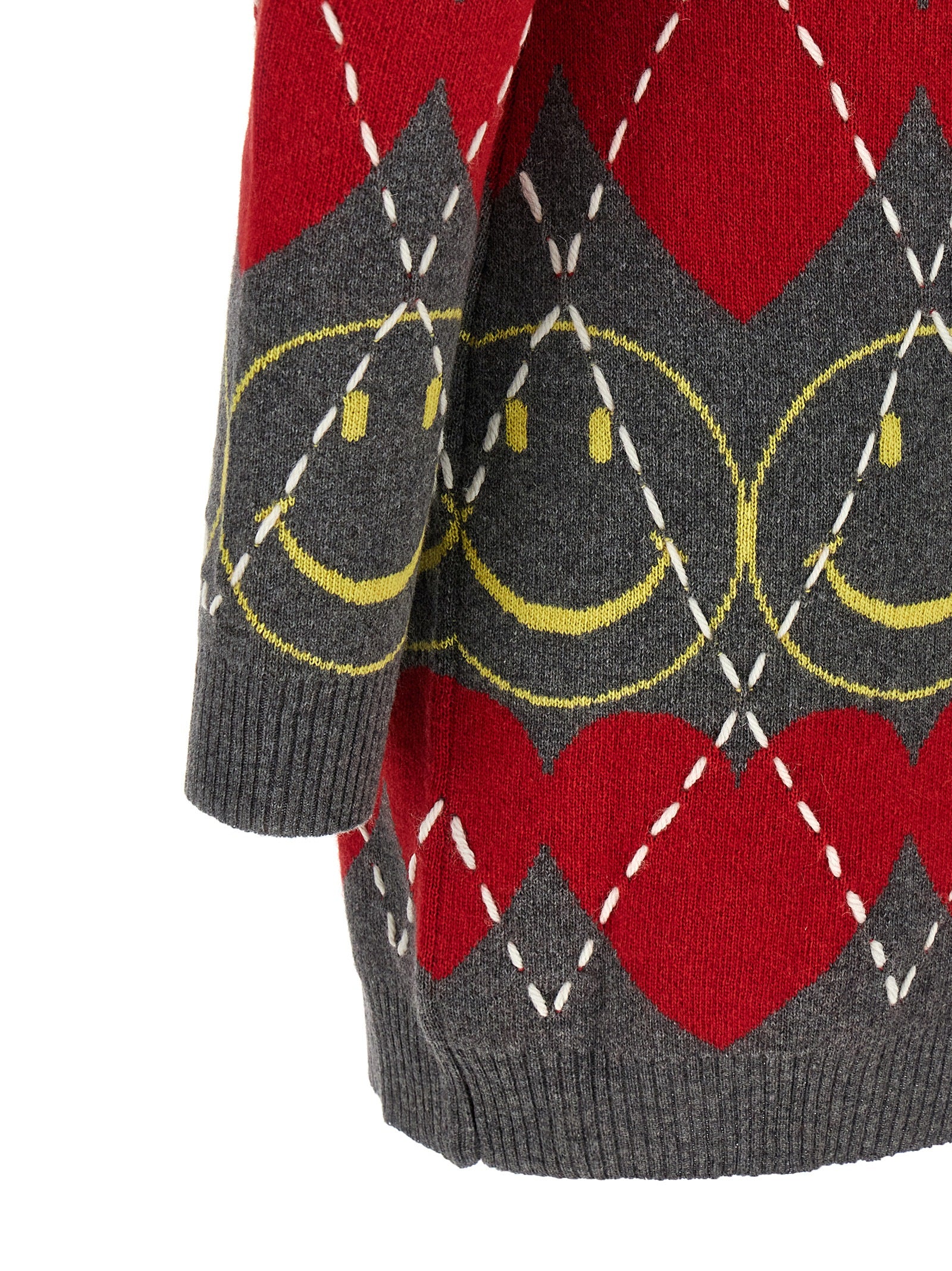 Moschino 'Smiley®' Wool Dress