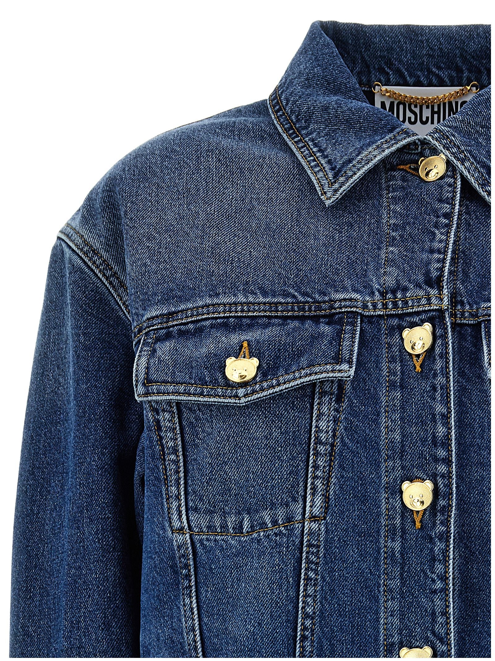 Moschino 'Teddy' Button Jacket