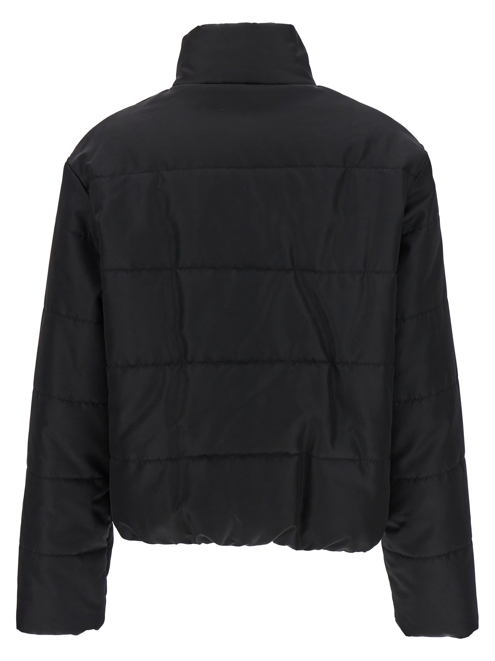 Moschino Logo Button Down Jacket