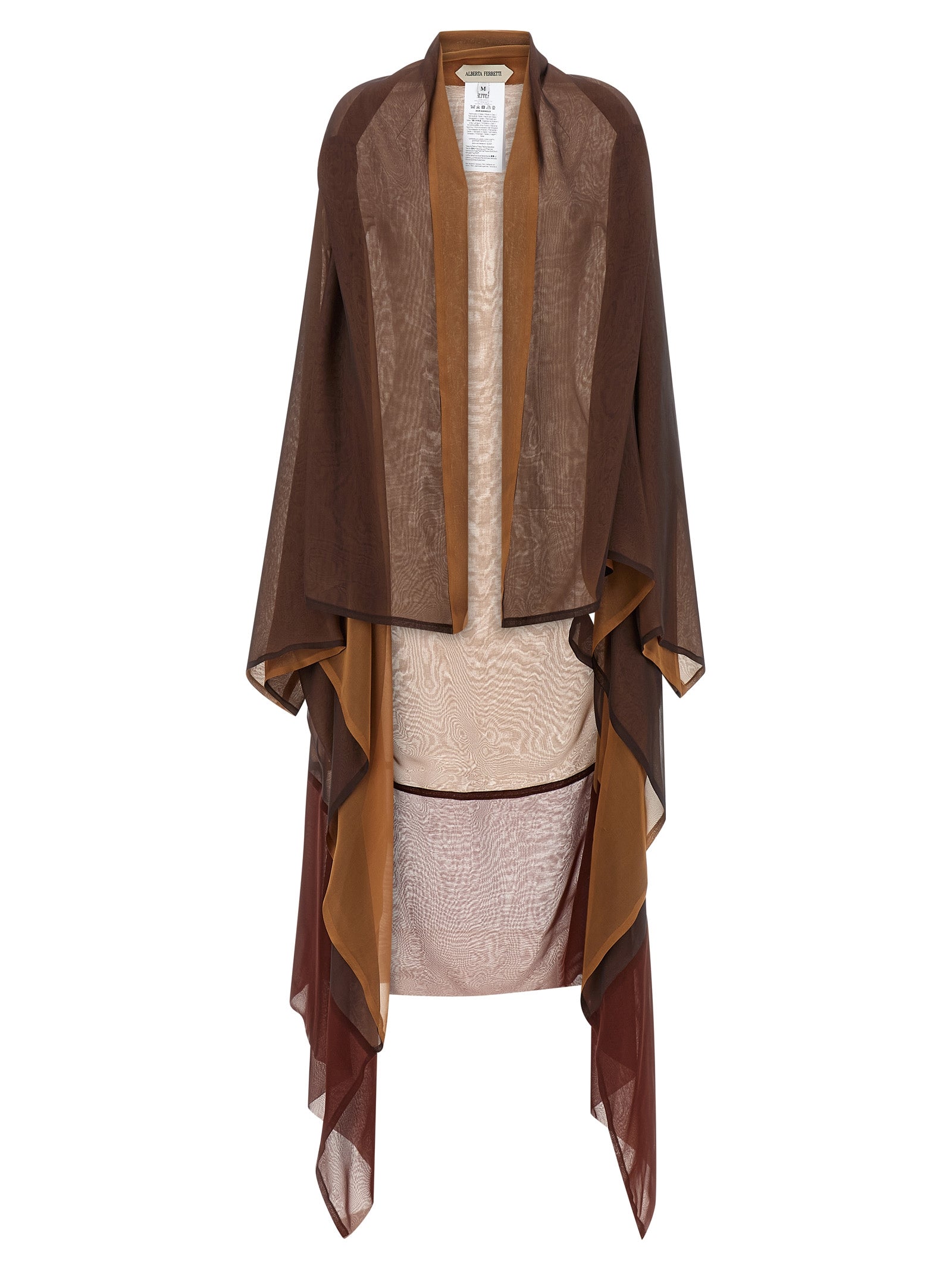 Alberta Ferretti Chiffon Cardigan