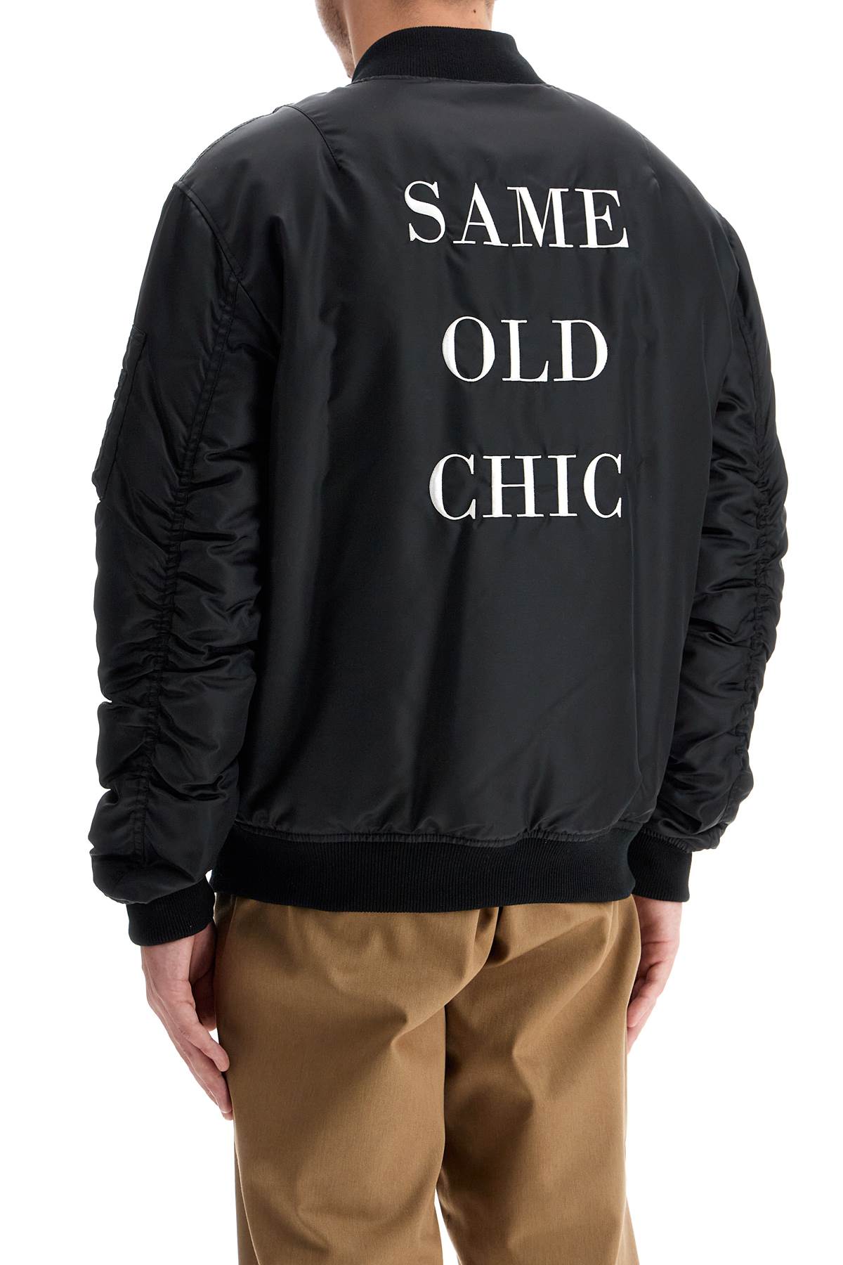 Moschino Bomber Jacket With Time