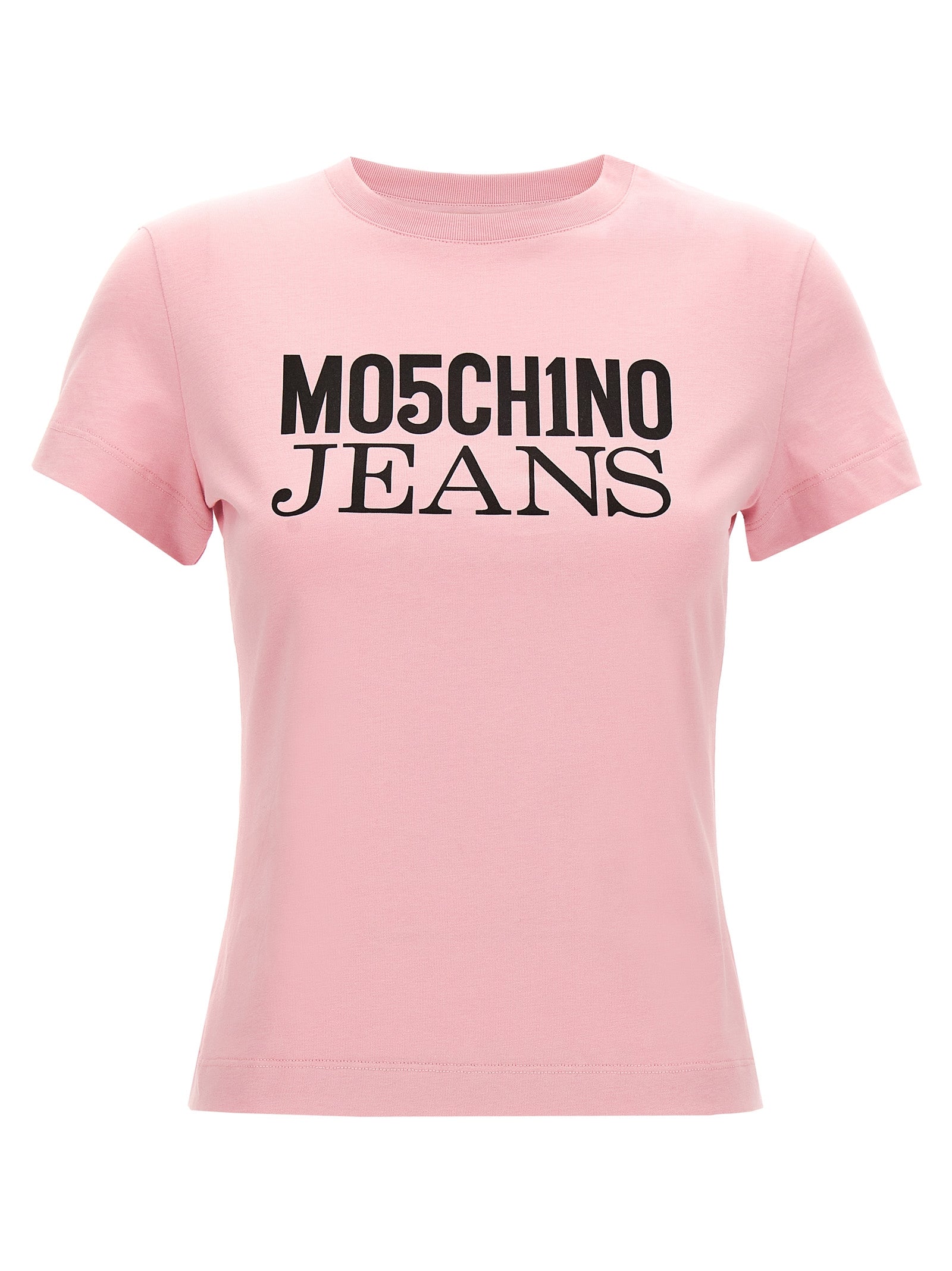 Mo5Ch1No Jeans Logo Print T-Shirt