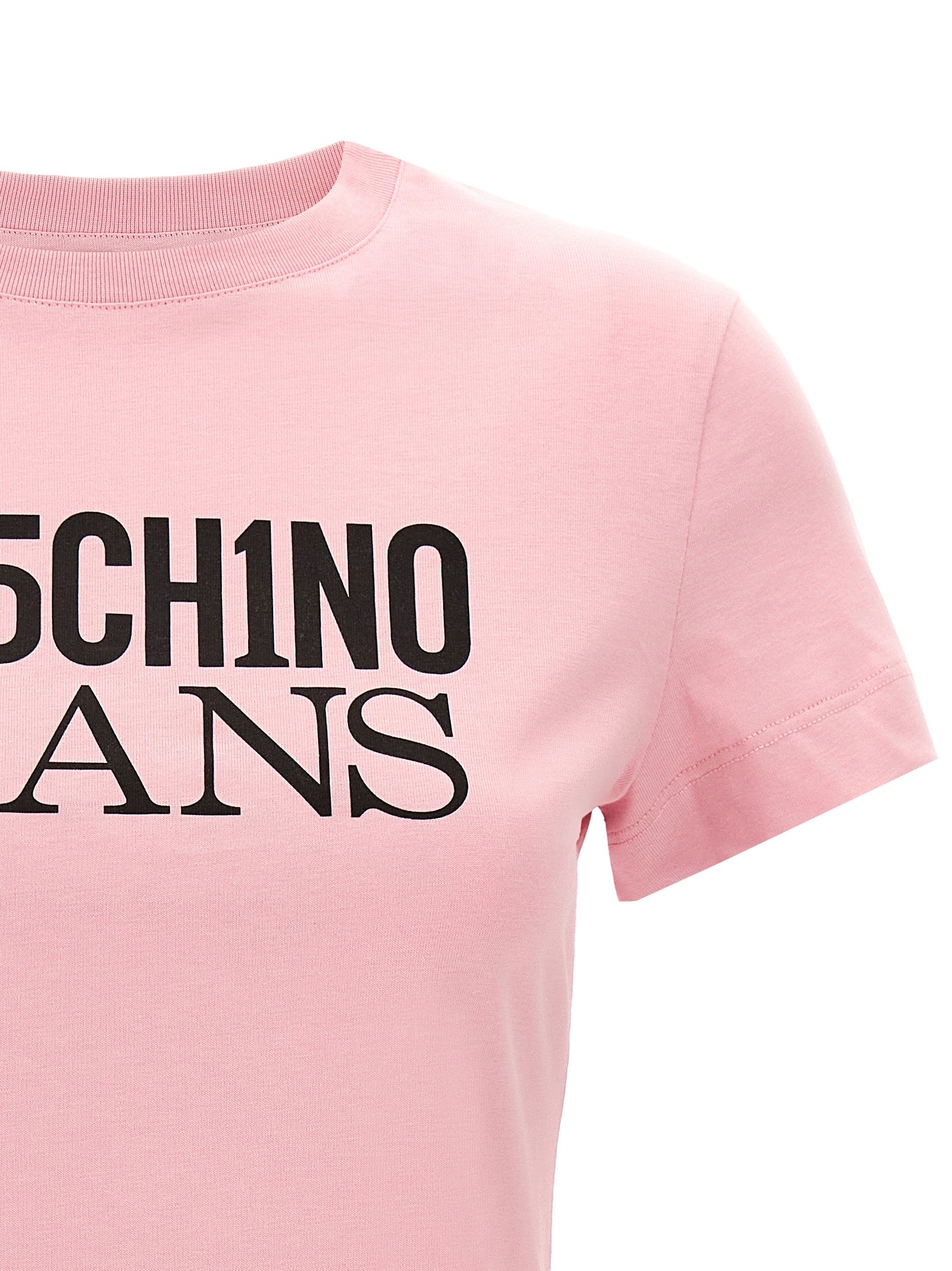 Mo5Ch1No Jeans Logo Print T-Shirt