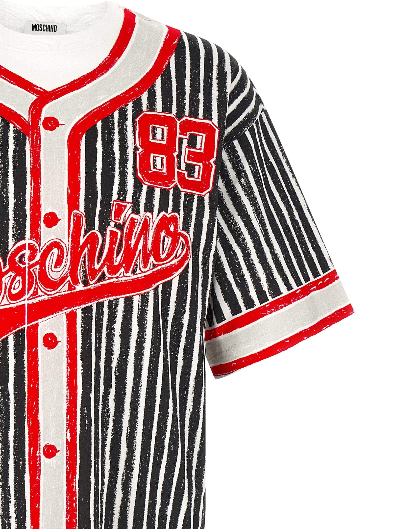 Moschino Trompe-L'Œil Print T-Shirt