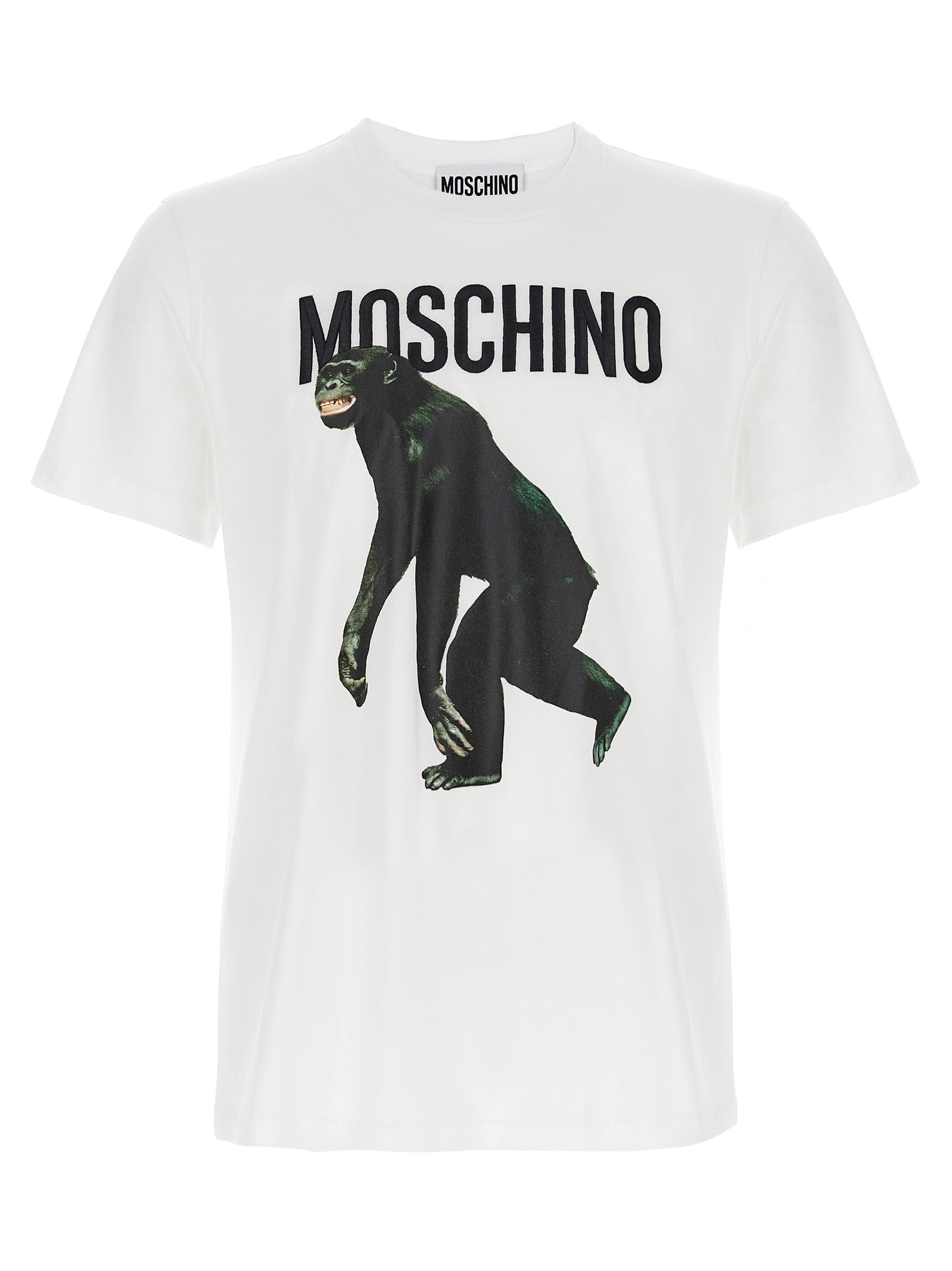 Moschino Logo Embroidery T-Shirt