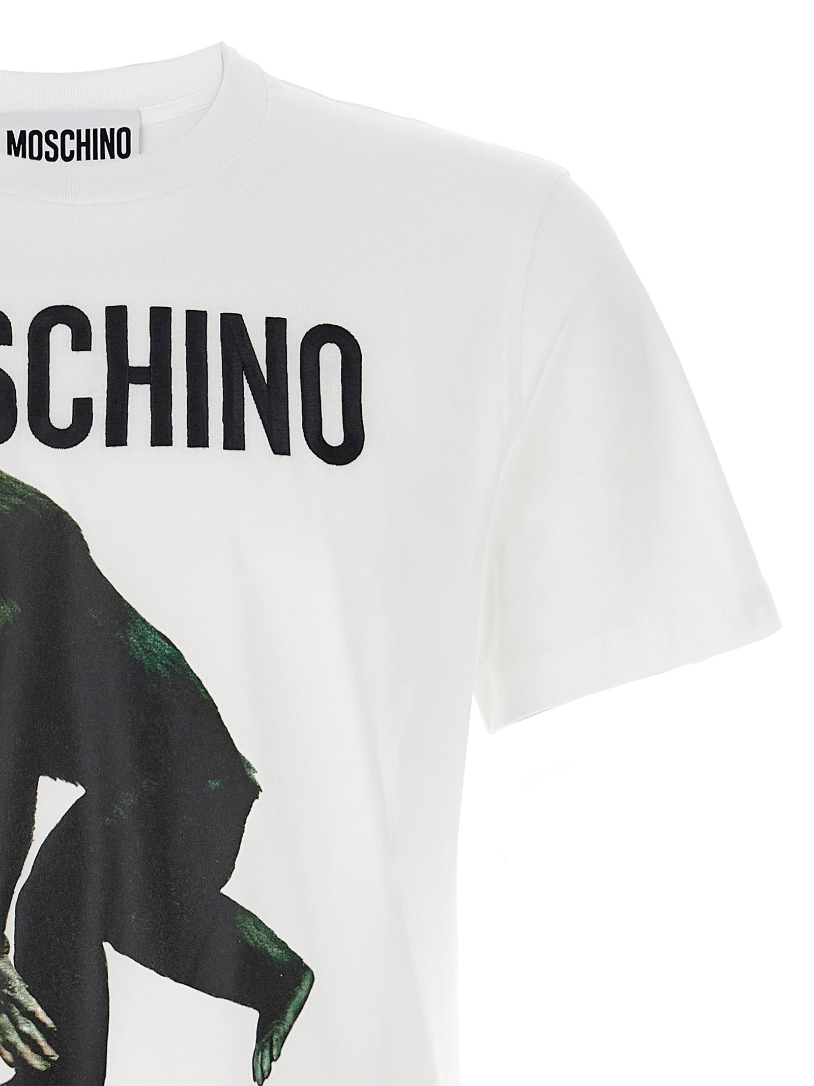 Moschino Logo Embroidery T-Shirt