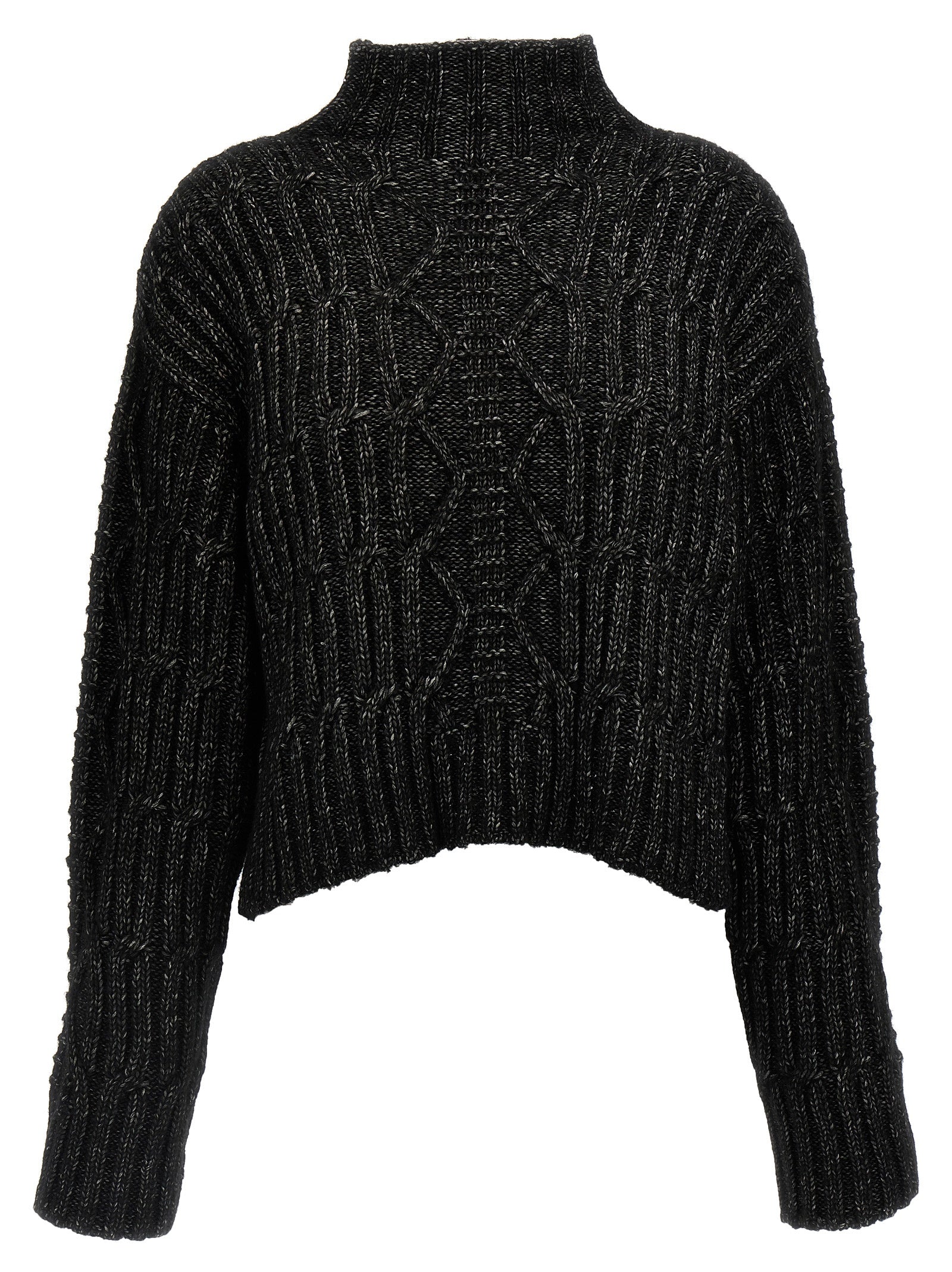 Alberta Ferretti Braided Sweater