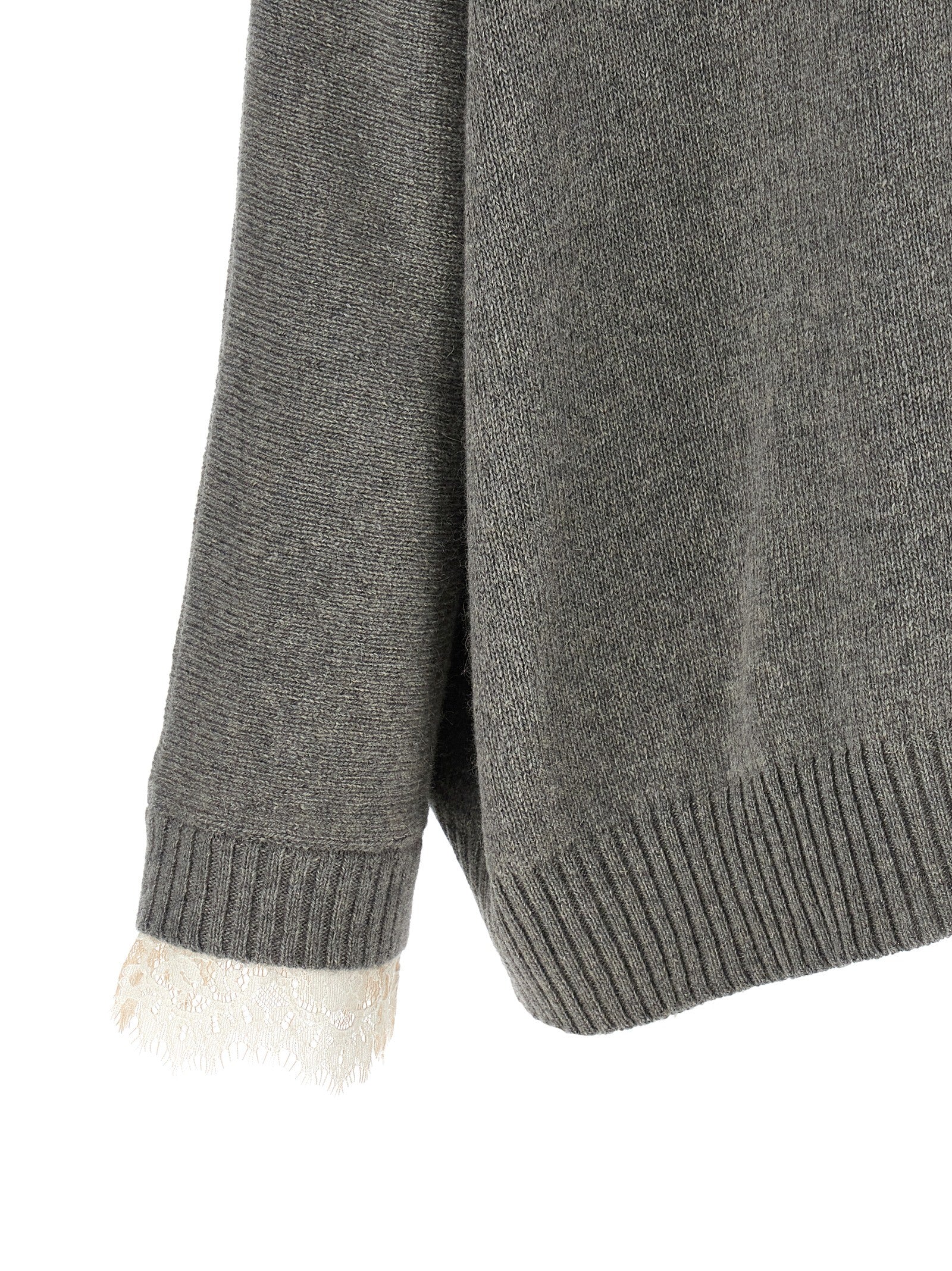 Alberta Ferretti Central Stitching Sweater