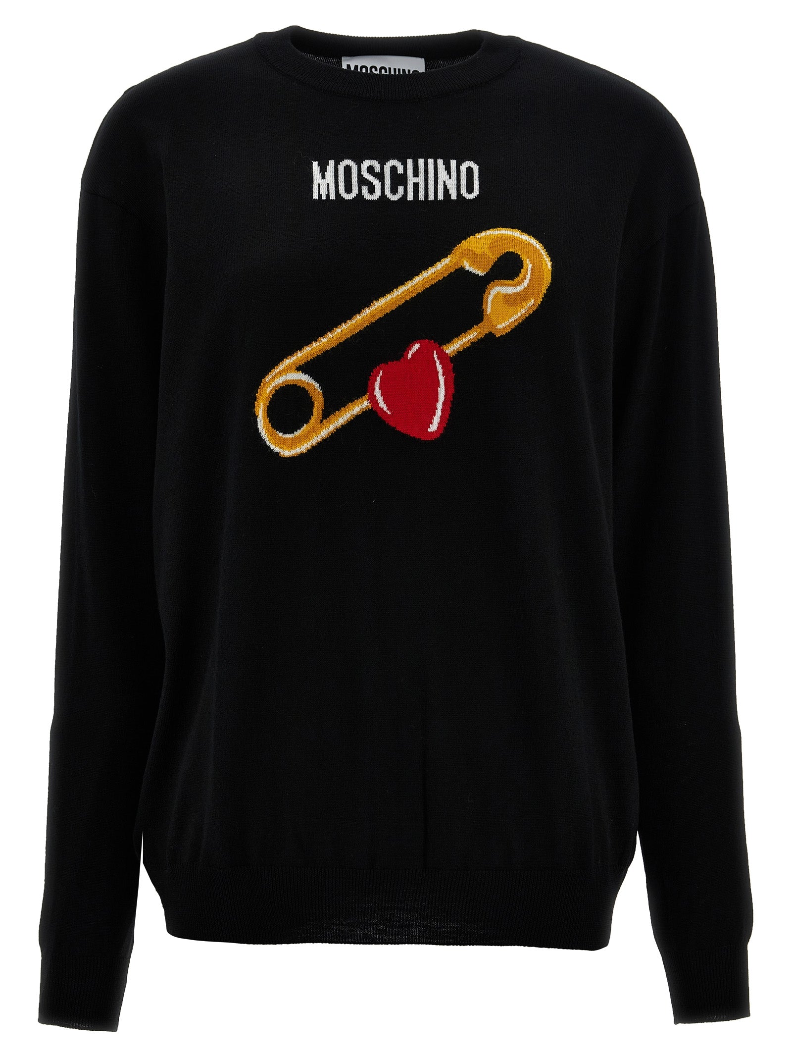 Moschino Jacquard Design Sweater