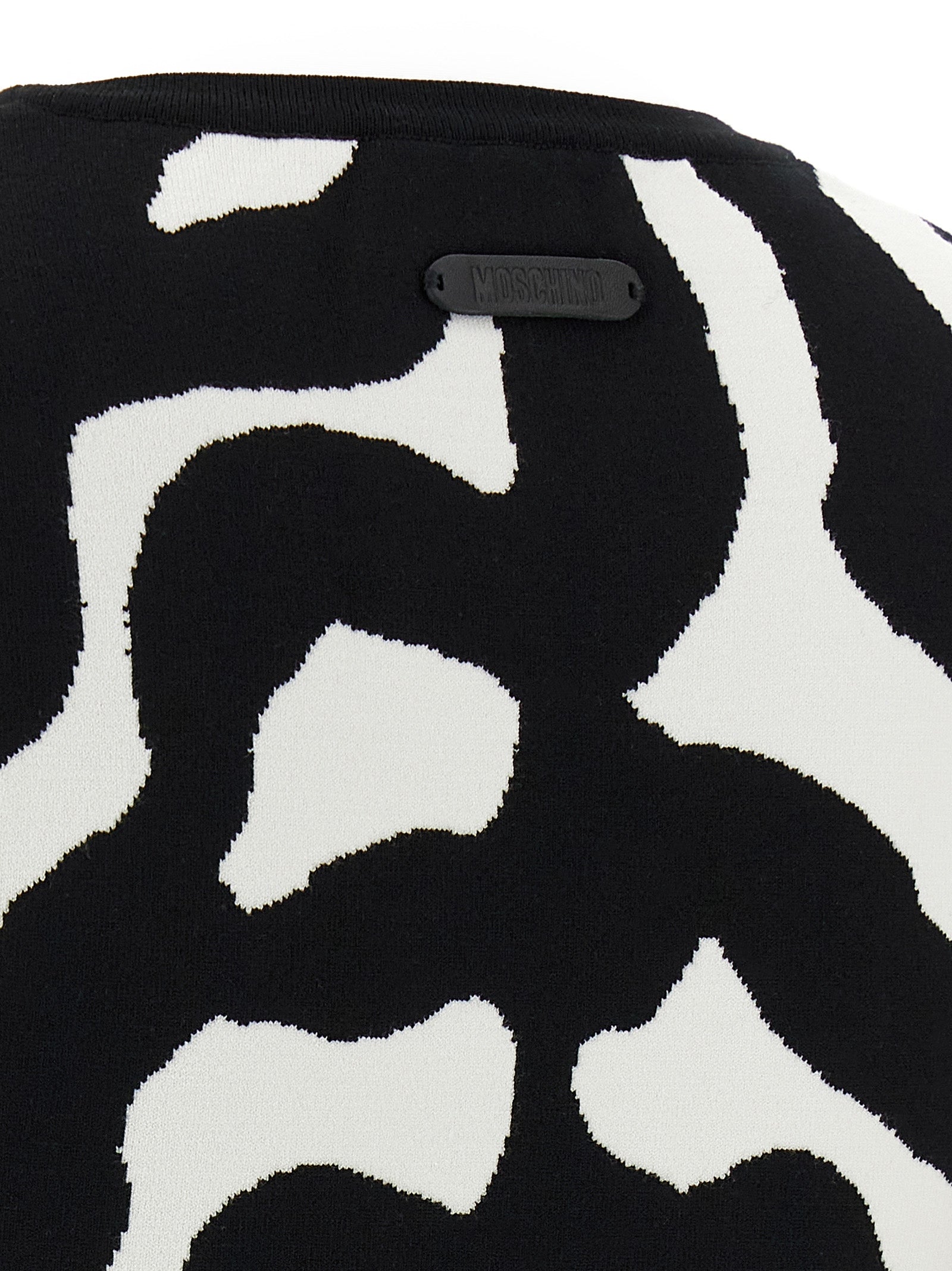 Moschino Zebra Intarsia Sweater