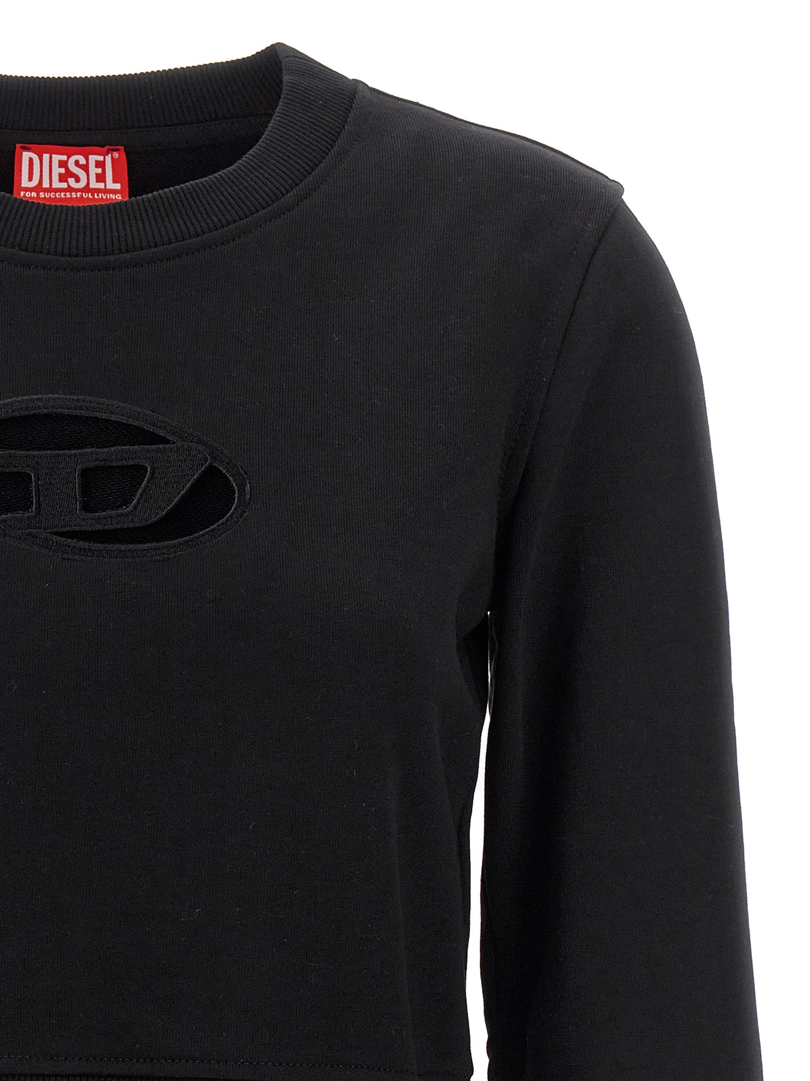 Diesel F-Slimmy Cropped Sweatshirt