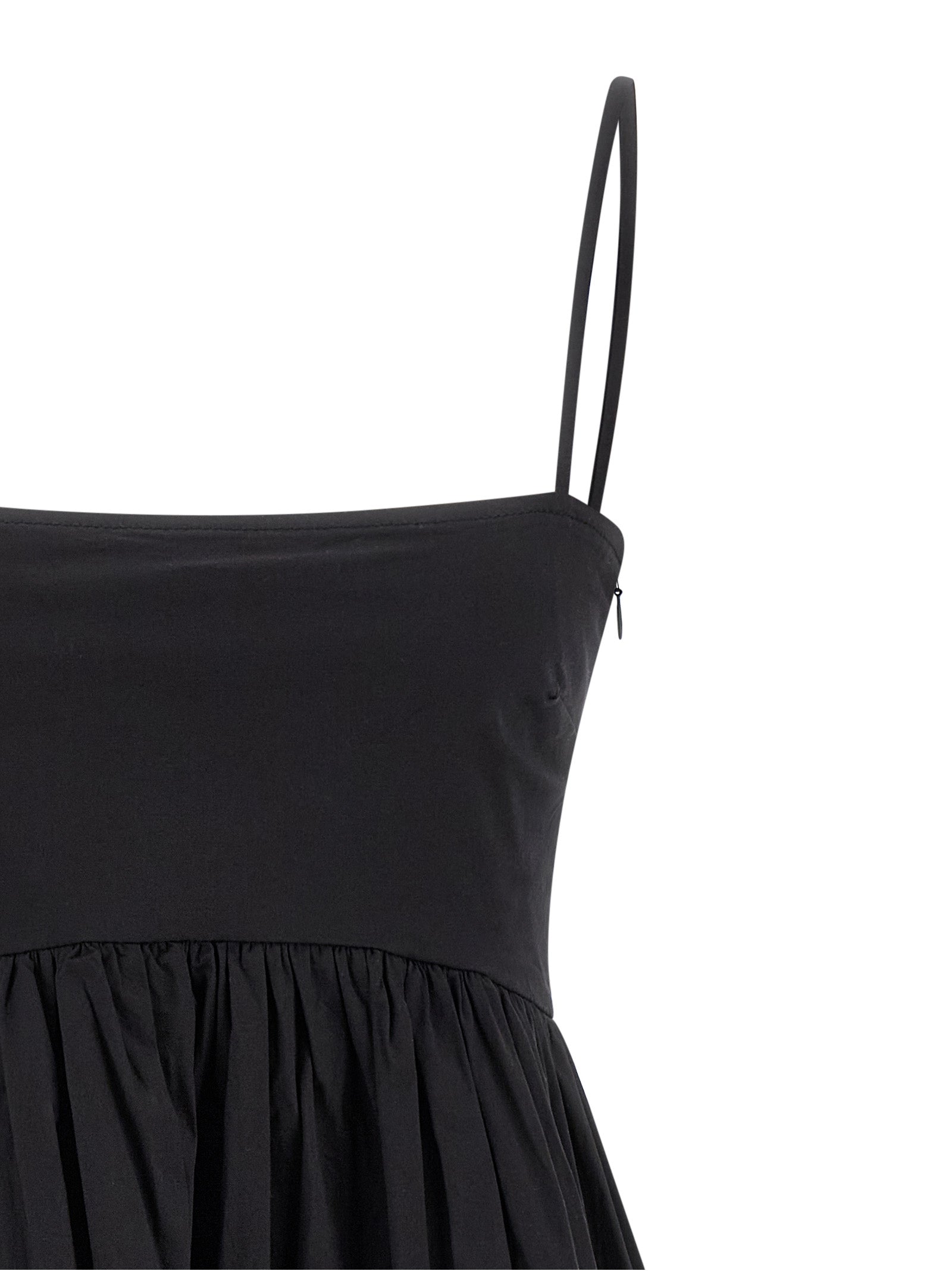 Ganni 'Black Mini Frill' Dress
