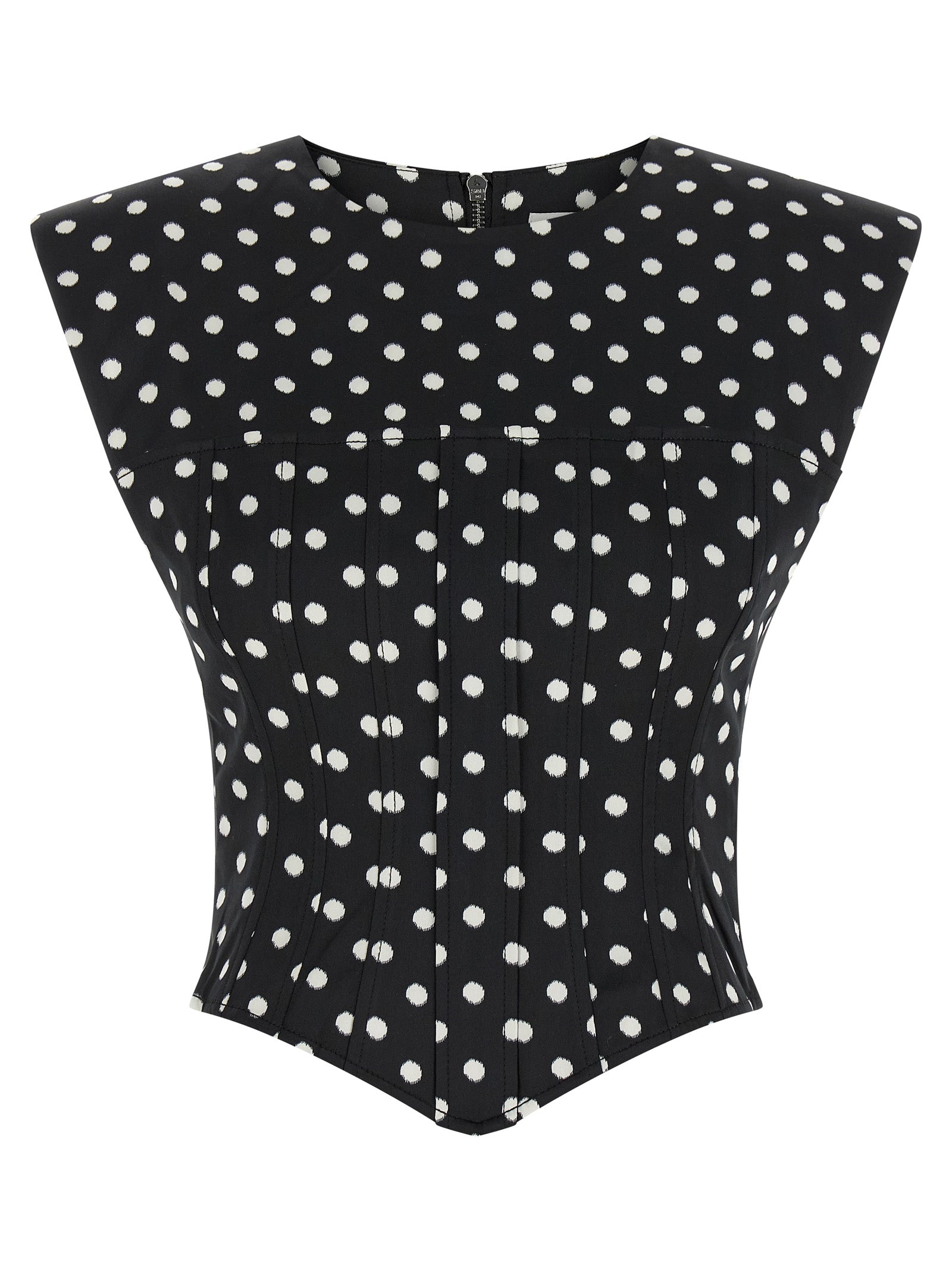 Ganni 'Polka Dot' Top