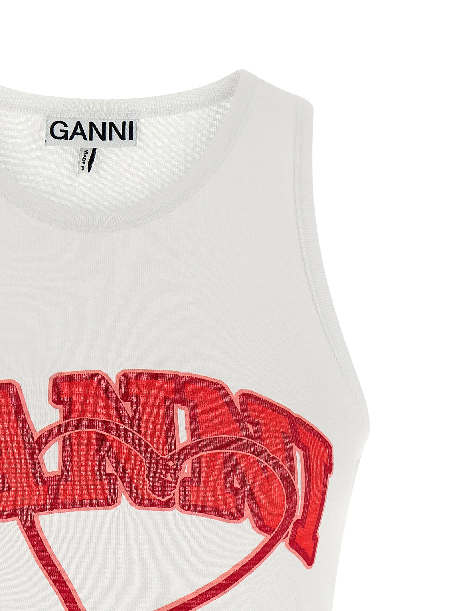 Ganni 'Cherry' Tank Top
