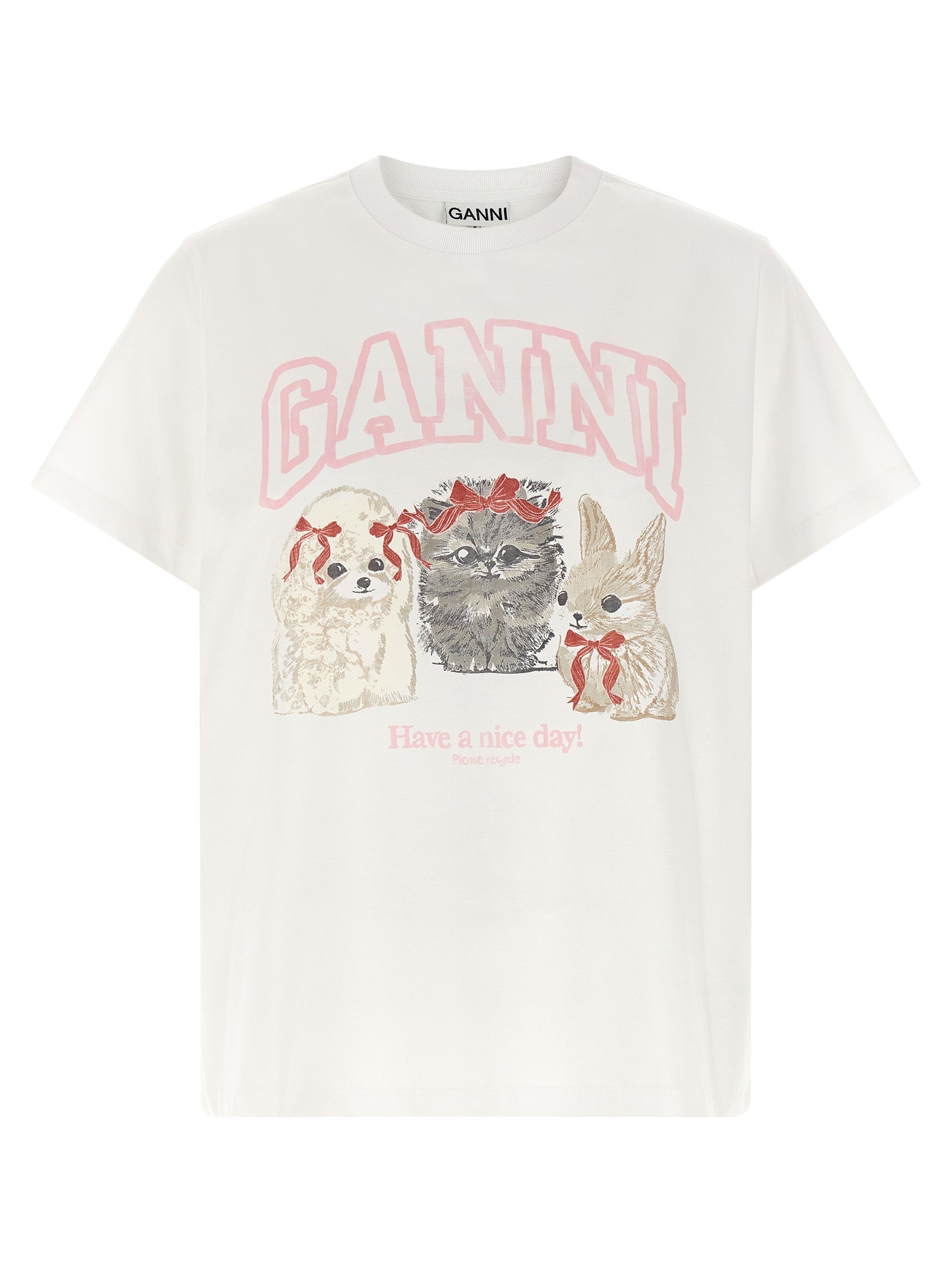 Ganni Printed T-Shirt