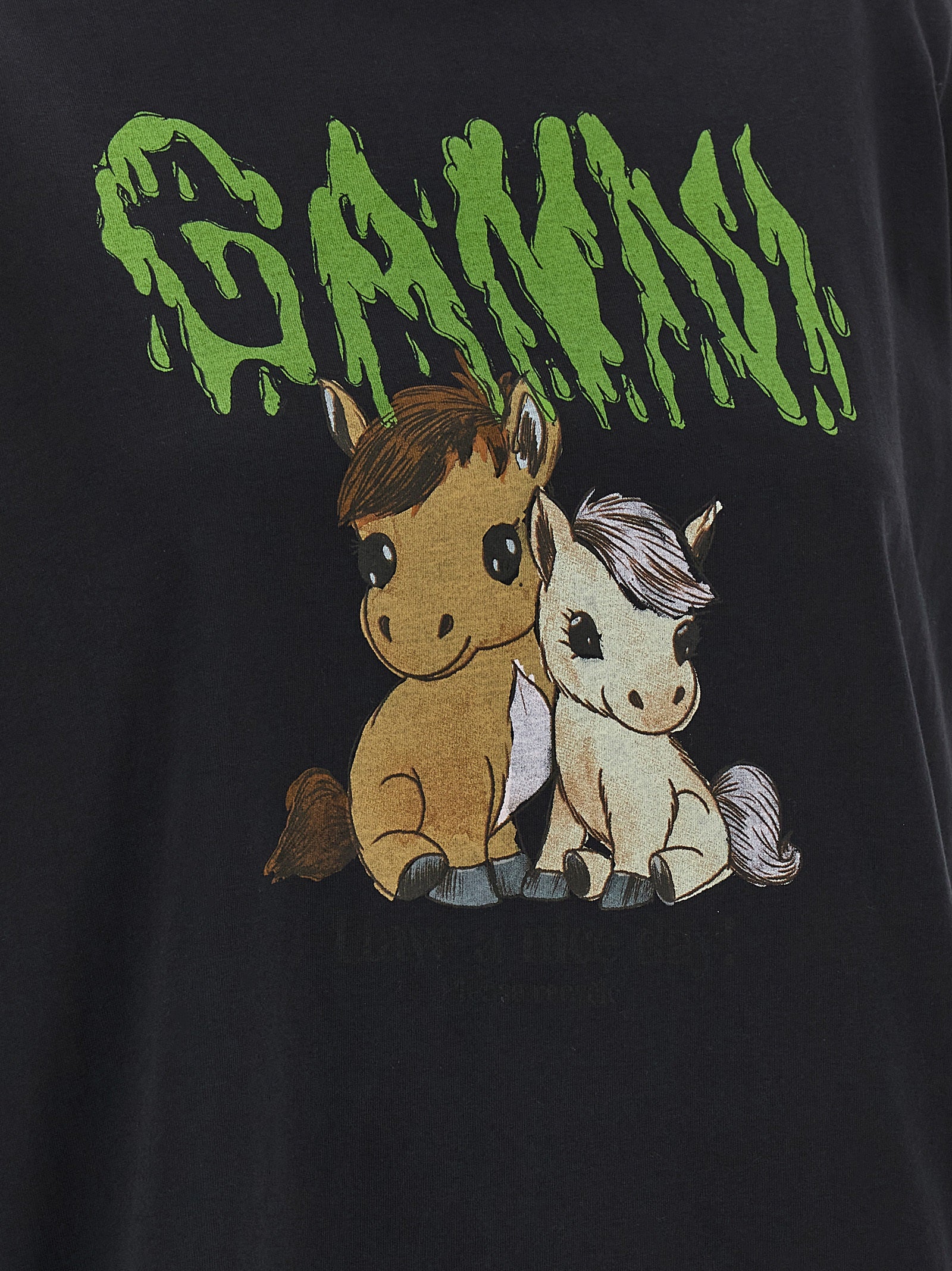 Ganni 'Pony' T-Shirt