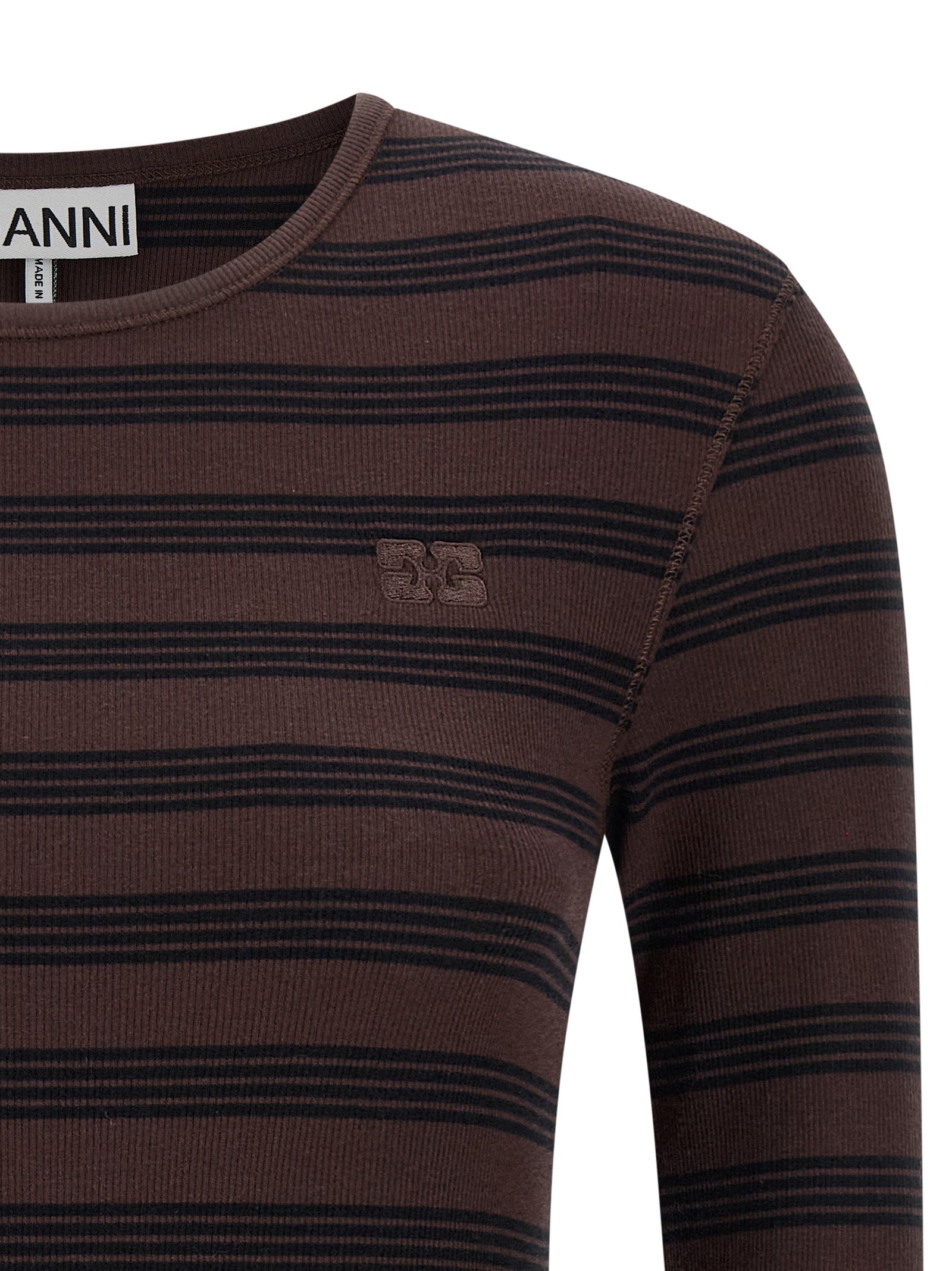 Ganni Striped Sweater
