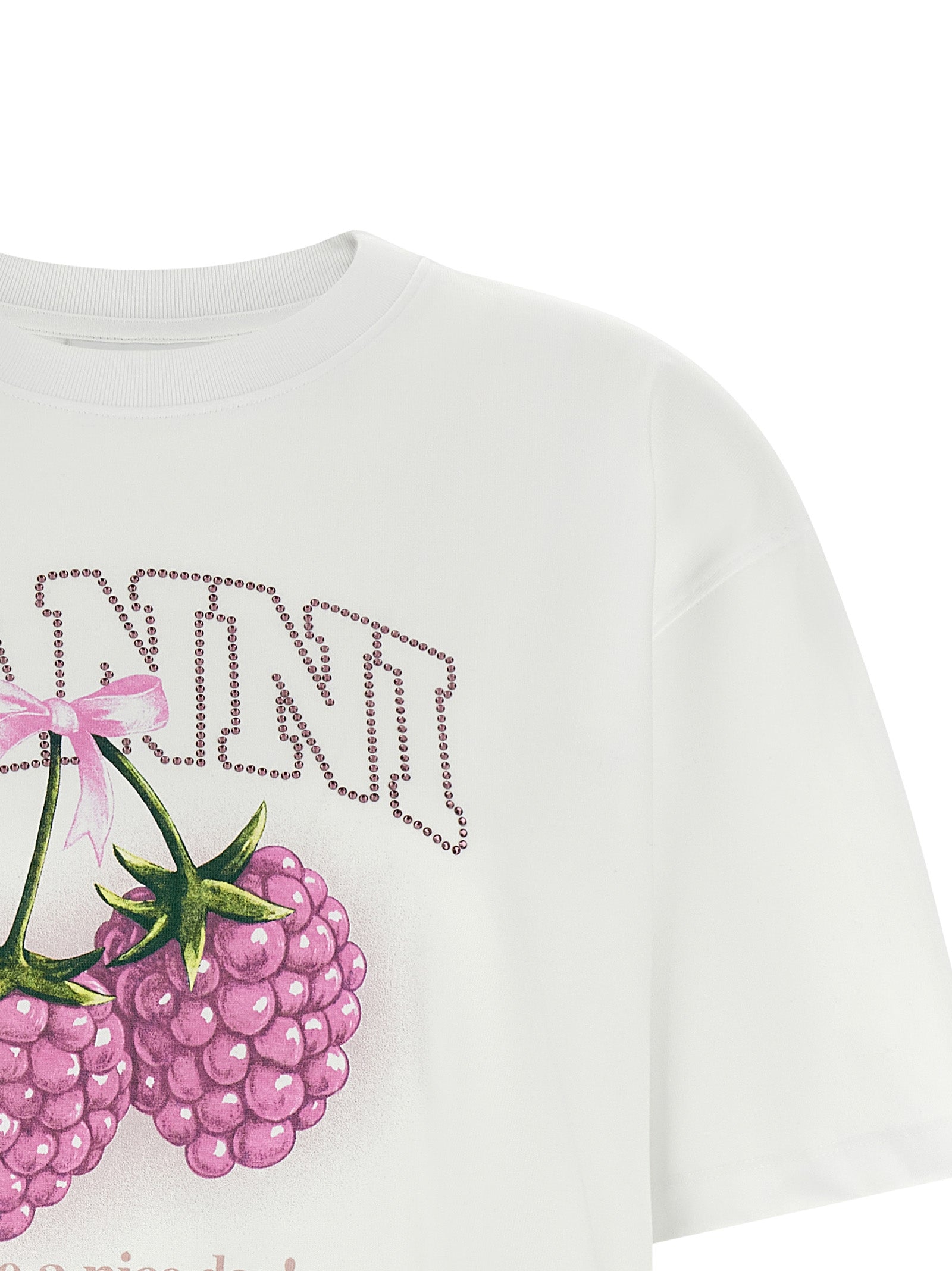 Ganni 'Raspberry' T-Shirt