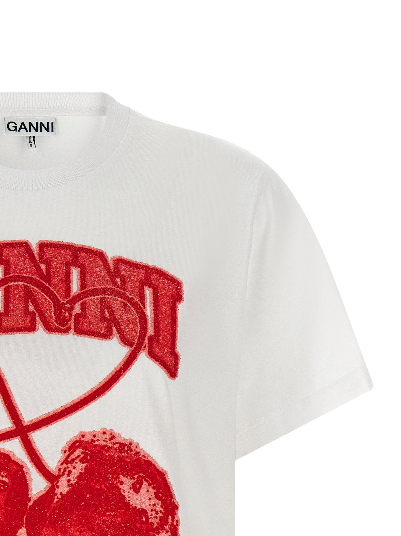 Ganni 'Cherry' T-Shirt