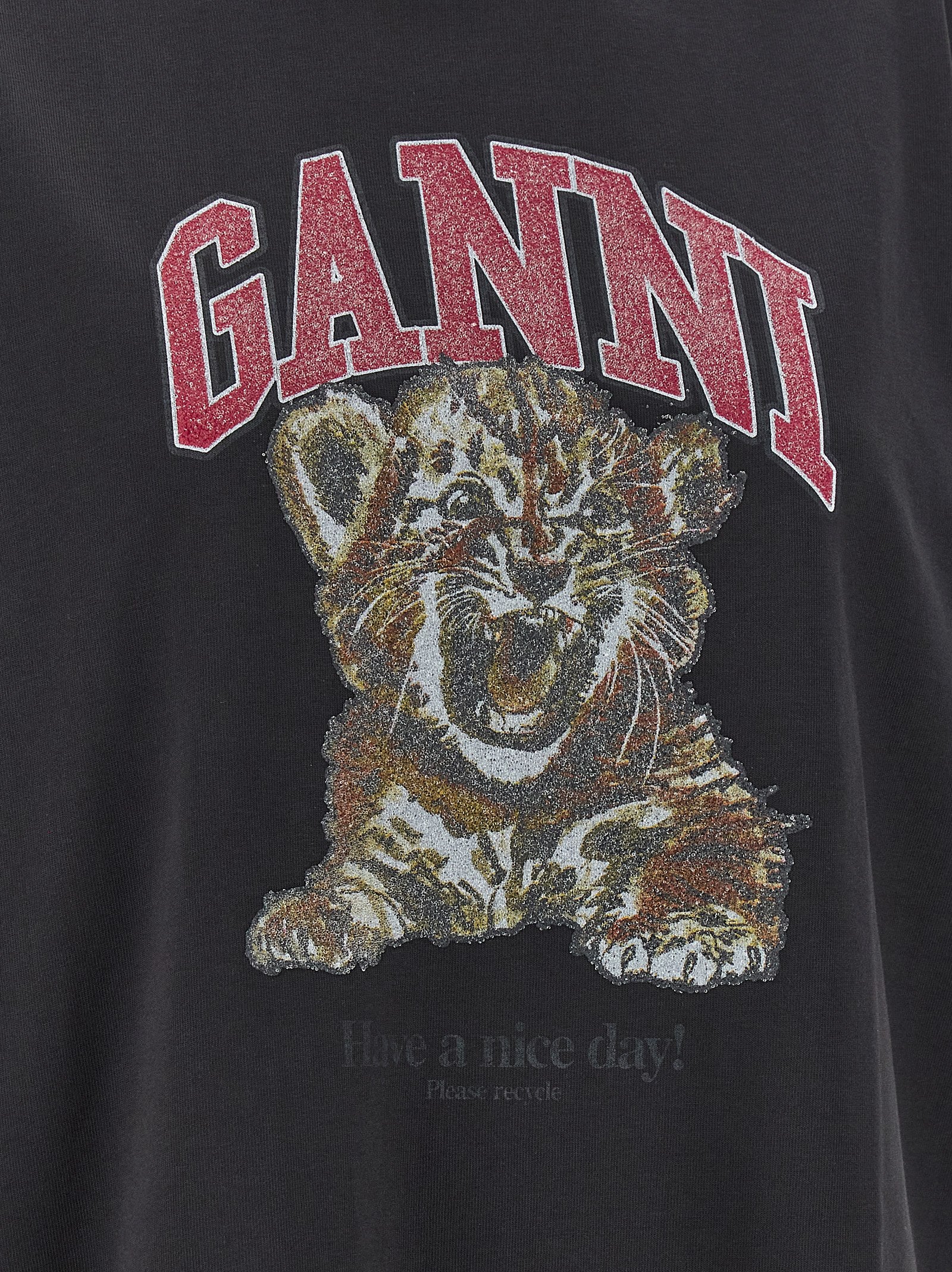 Ganni 'Tiger' T-Shirt