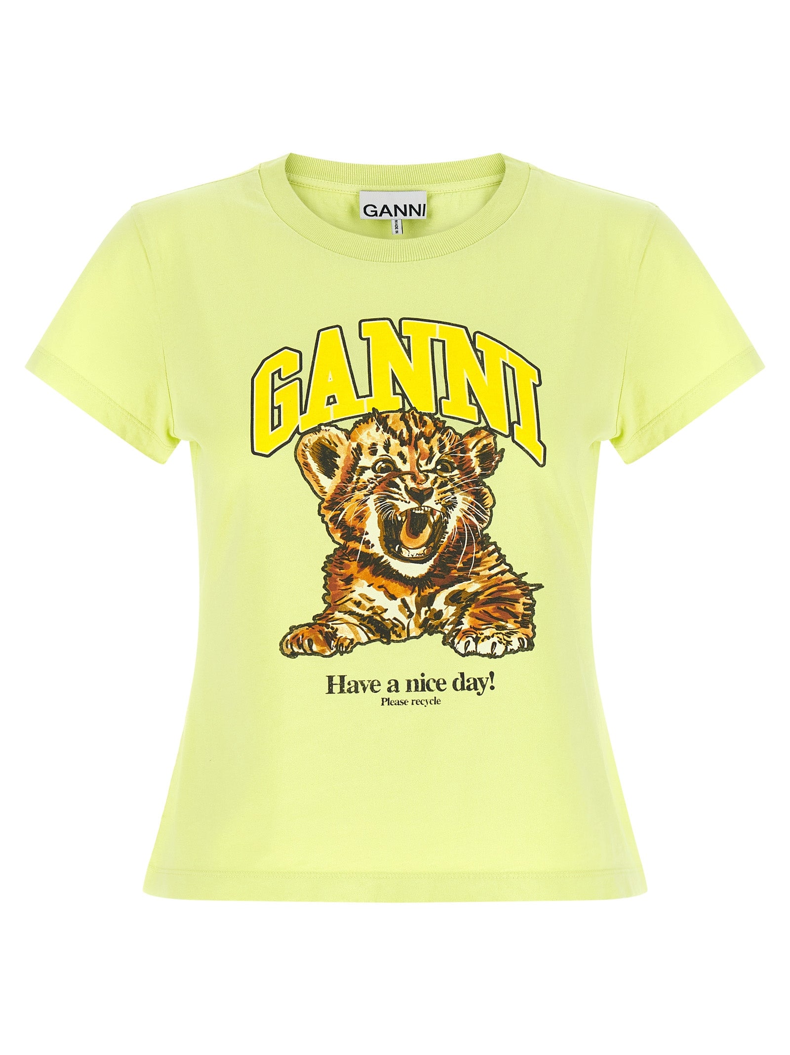 Ganni 'Tiger' T-Shirt