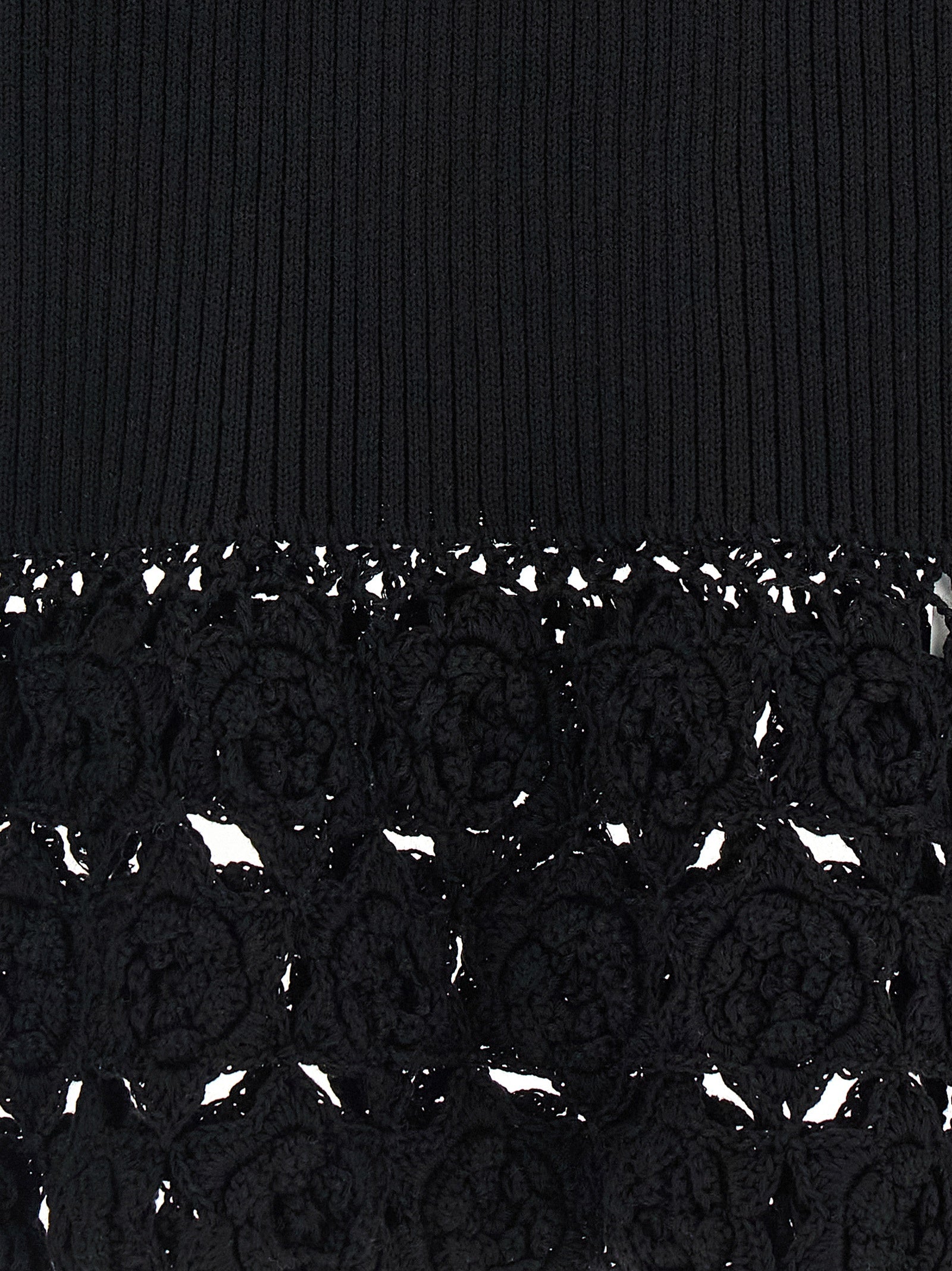 Ganni 'Cotton Crochet' Vest