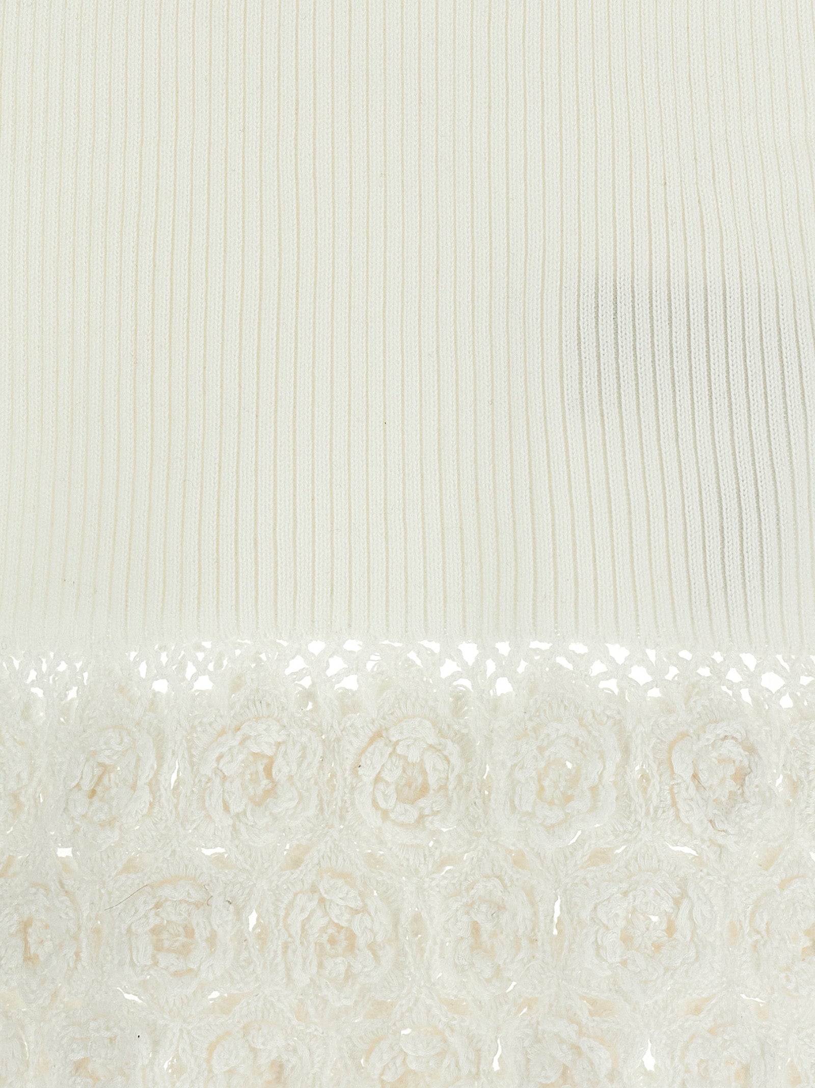 Ganni 'Cotton Crochet' Vest