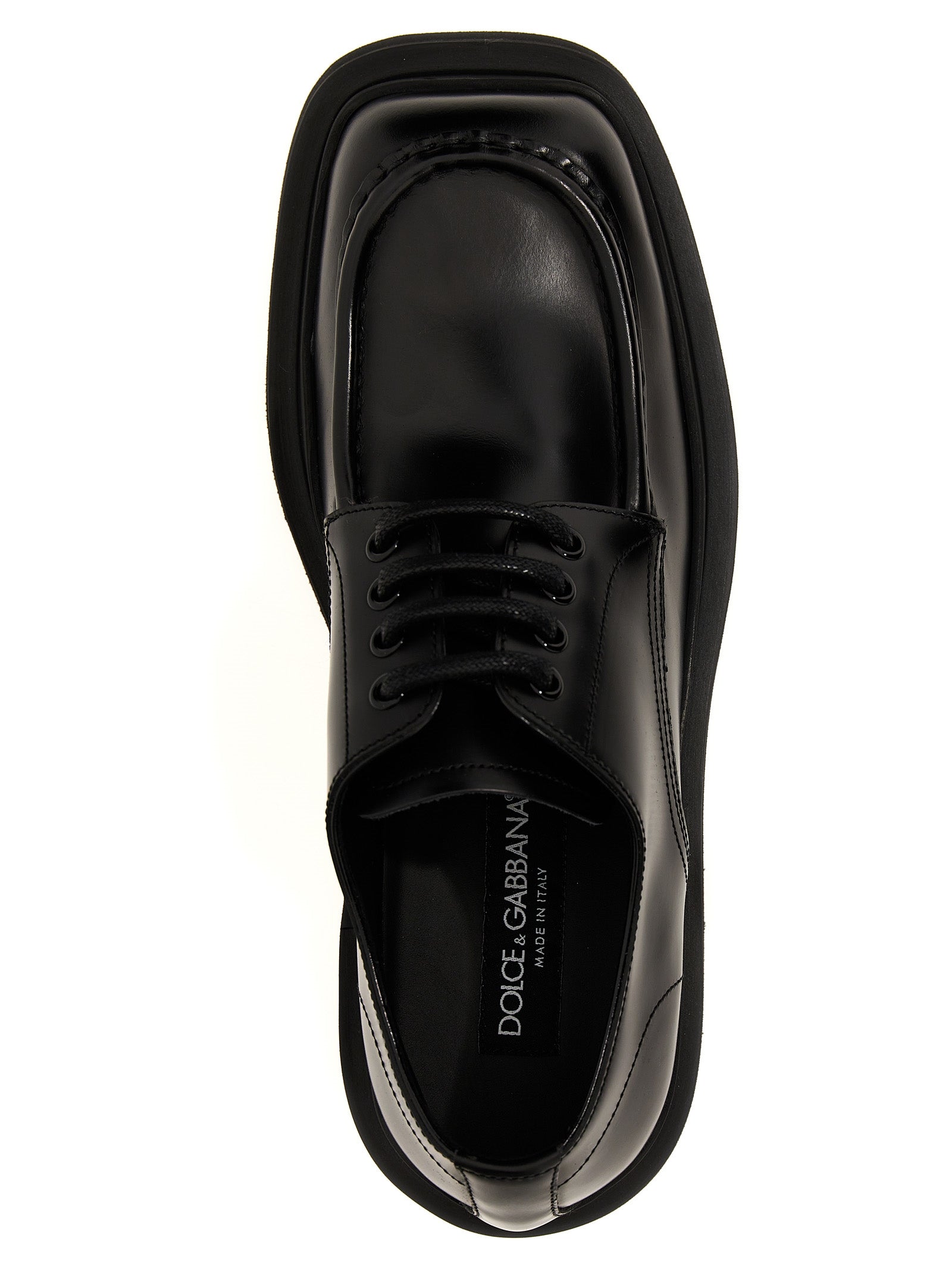 Dolce & Gabbana Brushed Leather Derby