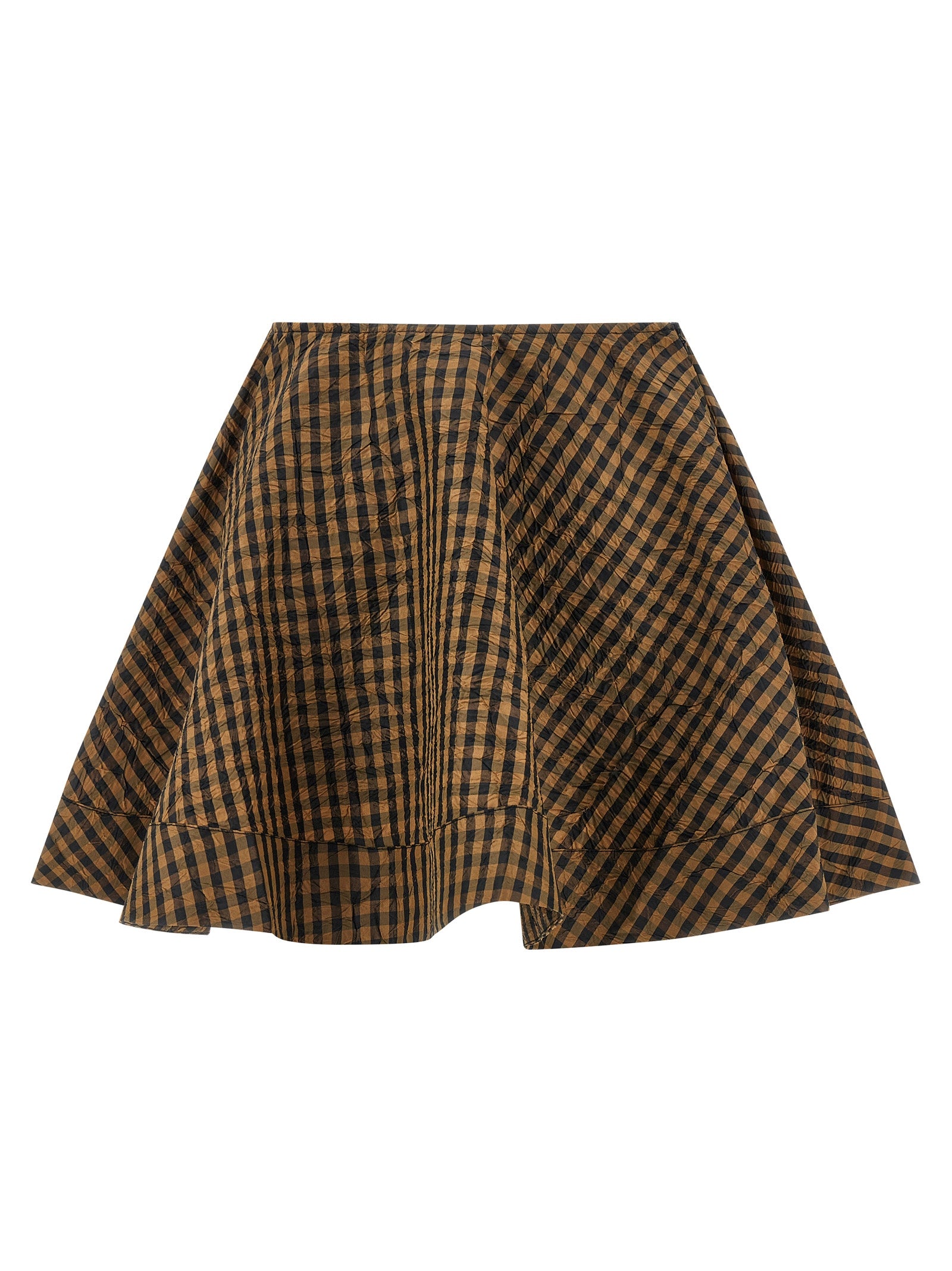 Ganni 'Crinckled Taffetà' Skirt