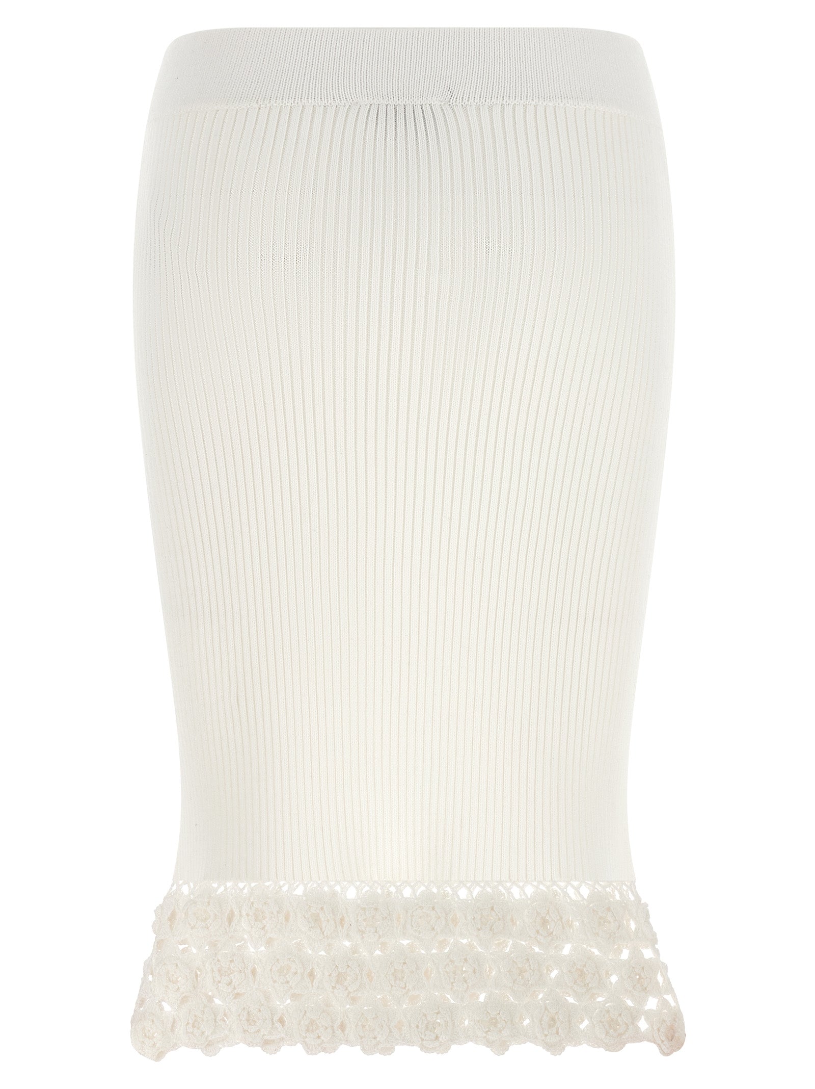 Ganni 'Cotton Crochet' Skirt