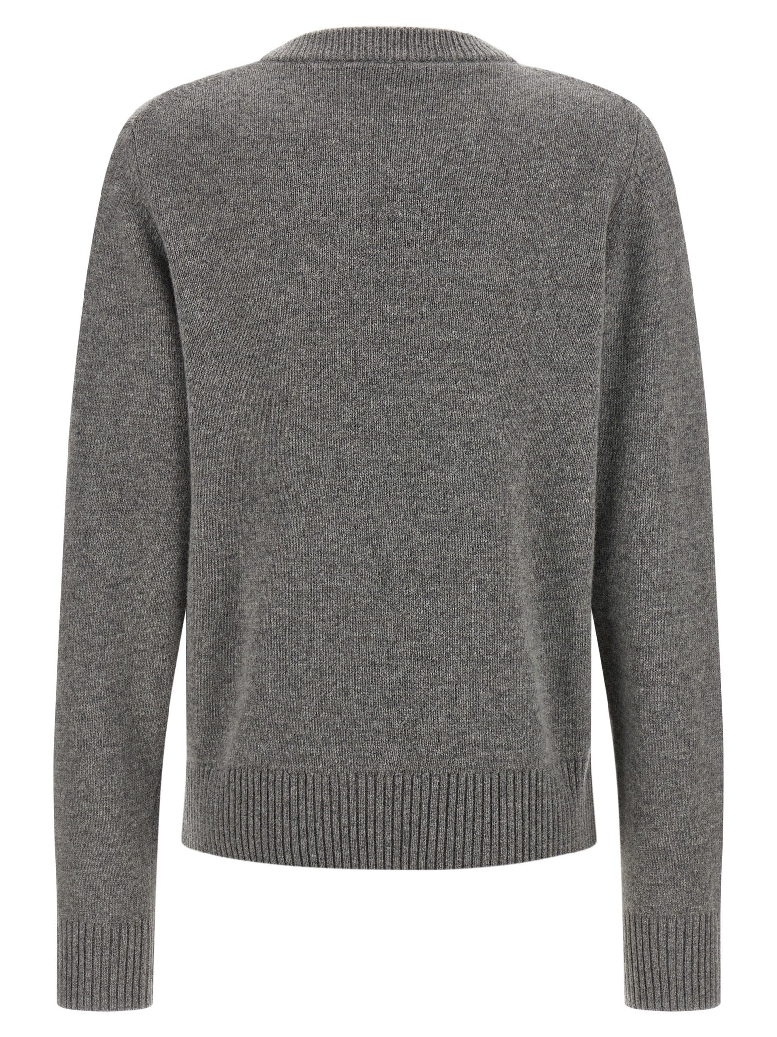 Ganni Sweater With Front Intarsia