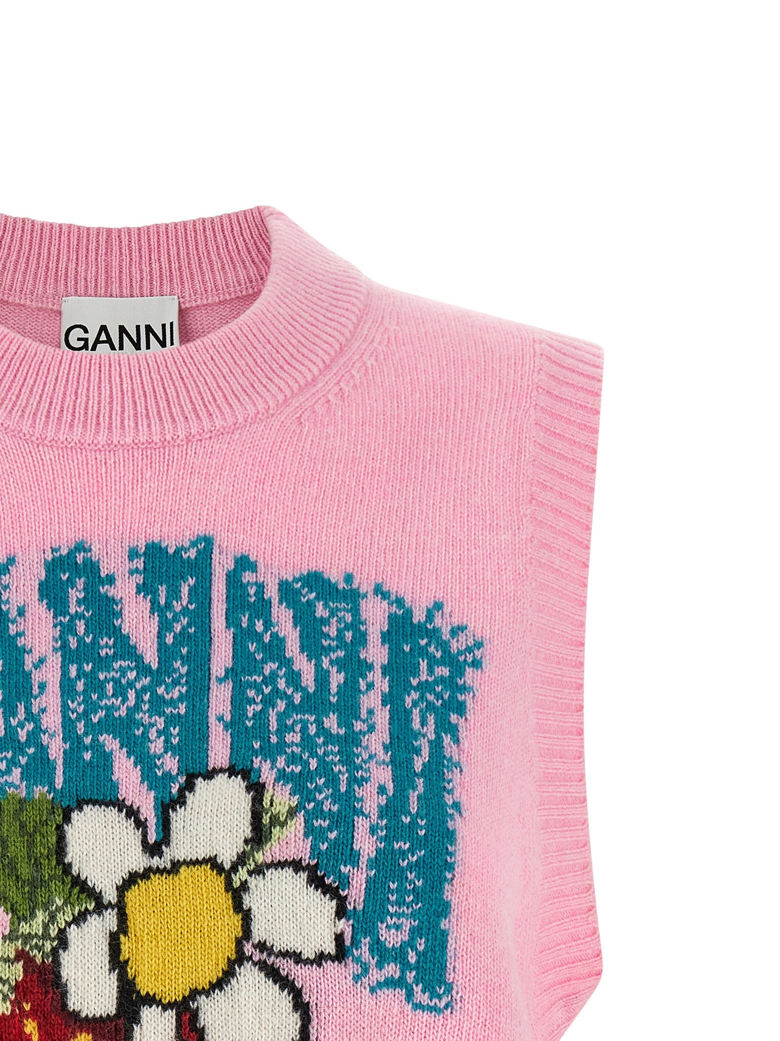 Ganni 'Strawberry' Vest